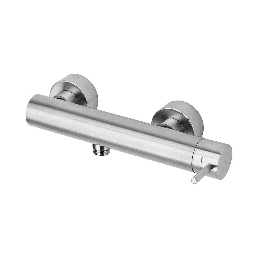 Miscelatore doccia serie Light modello LIG168ST steel looking Paffoni by CeramicStore | Lo specialista del tuo bagno