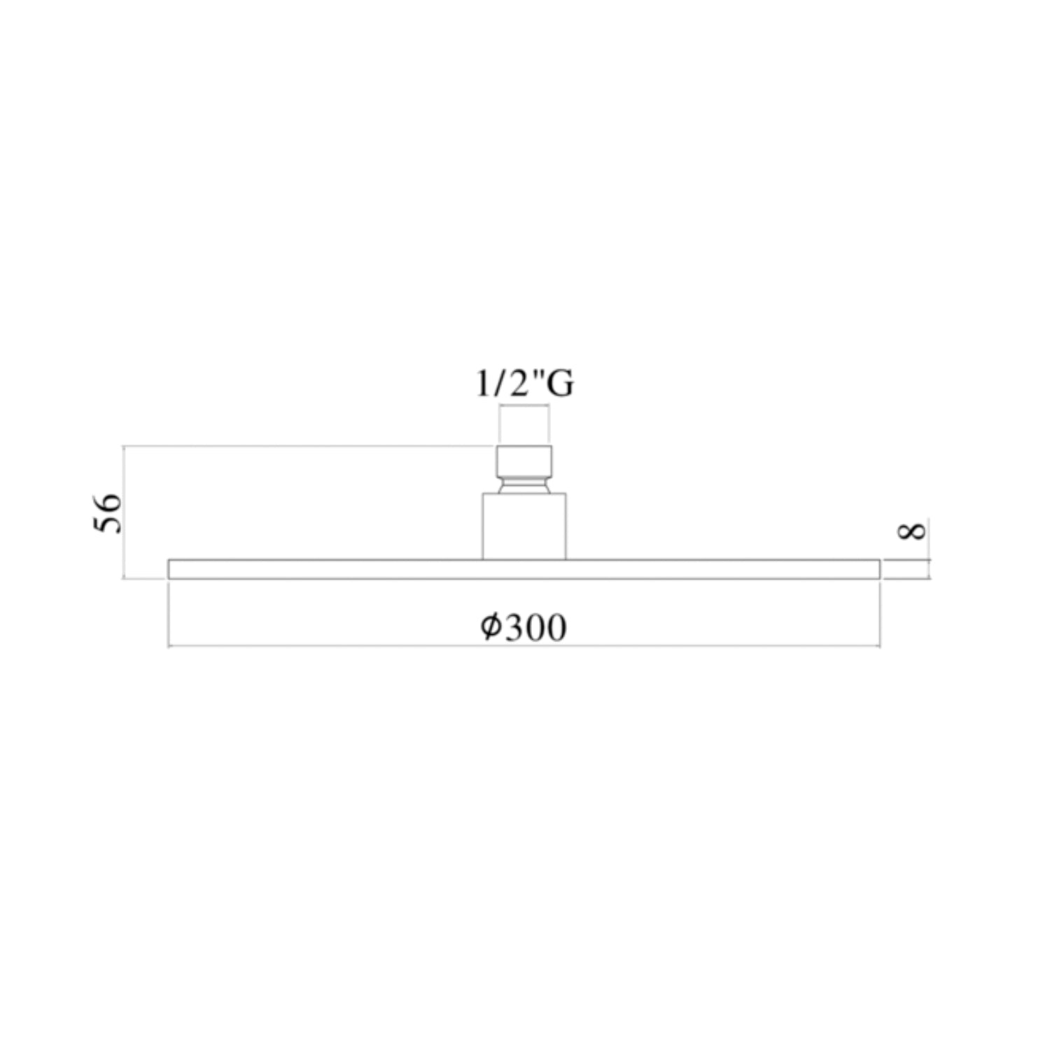  Soffione Master King Tondo in metallo Paffoni - Nero Opaco by CeramicStore | Lo specialista del tuo bagno