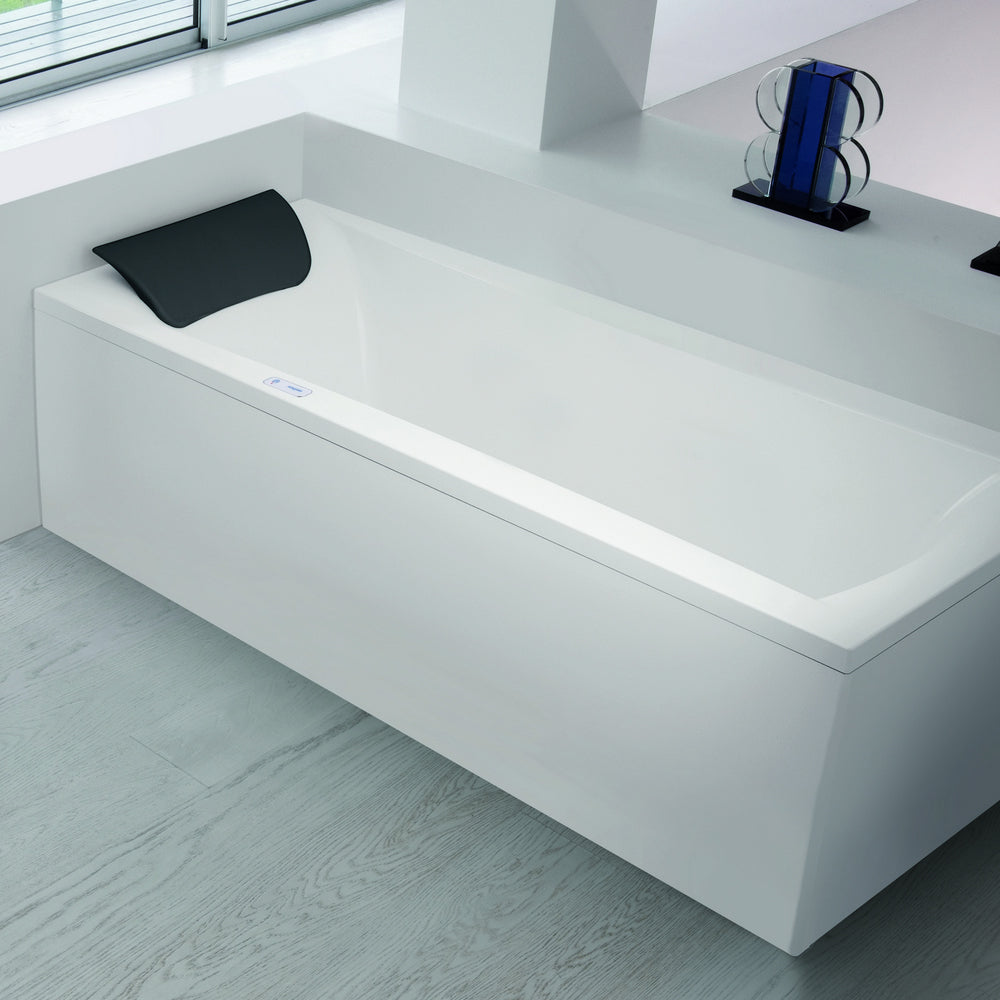  Vasca Bagno rettangolare in acrilico con poggiatesta cm 180x80 by CeramicStore | Lo specialista del tuo bagno