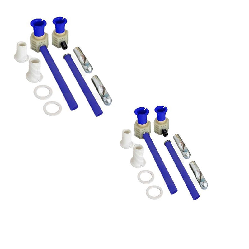 Kit di fissaggio Karal per installazione dal basso a scomparsa di 2 sanitari sospesi by CeramicStore | Lo specialista del tuo bagno