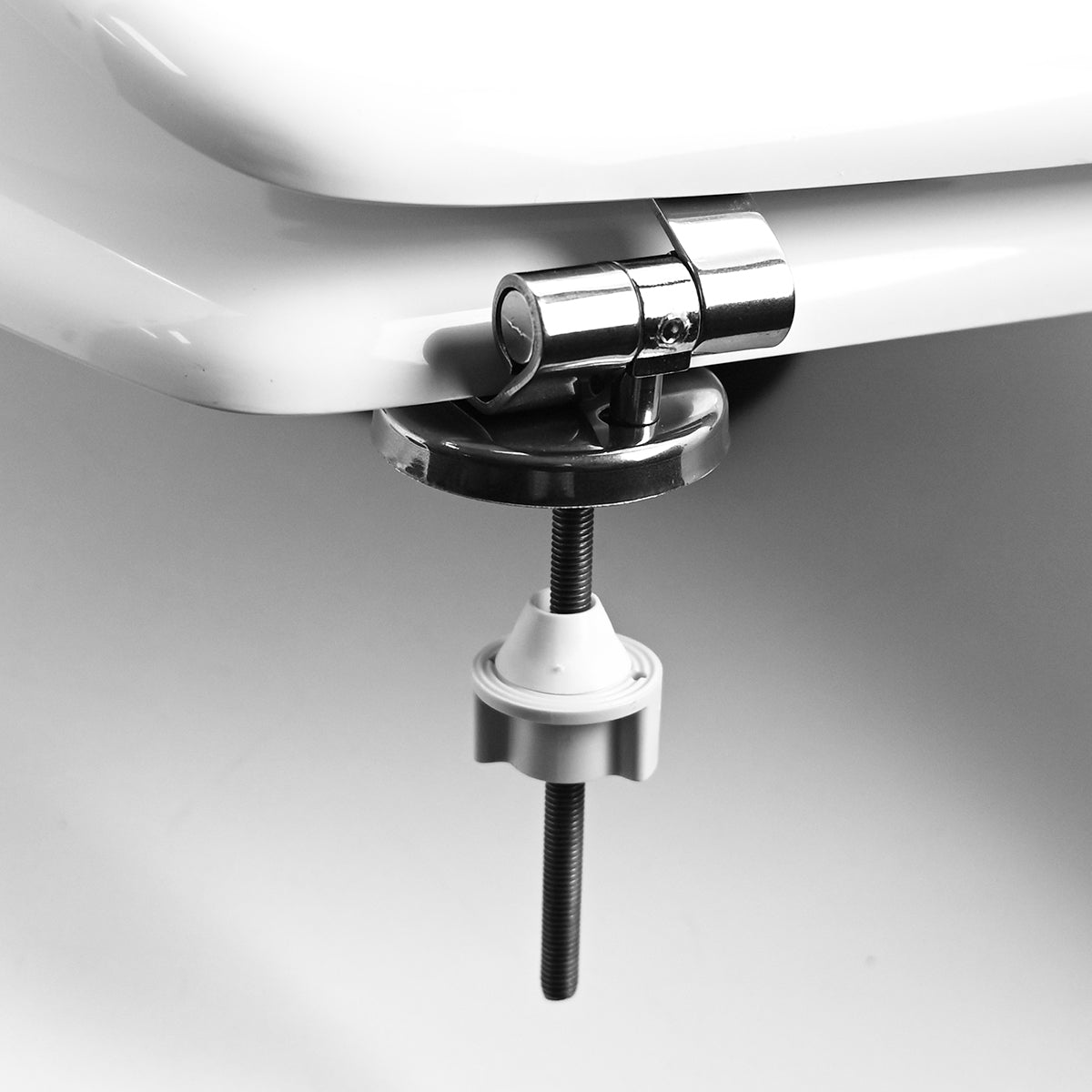 Sedile in legno per vaso BathCore serie Consil modello Vela - Bianco 4