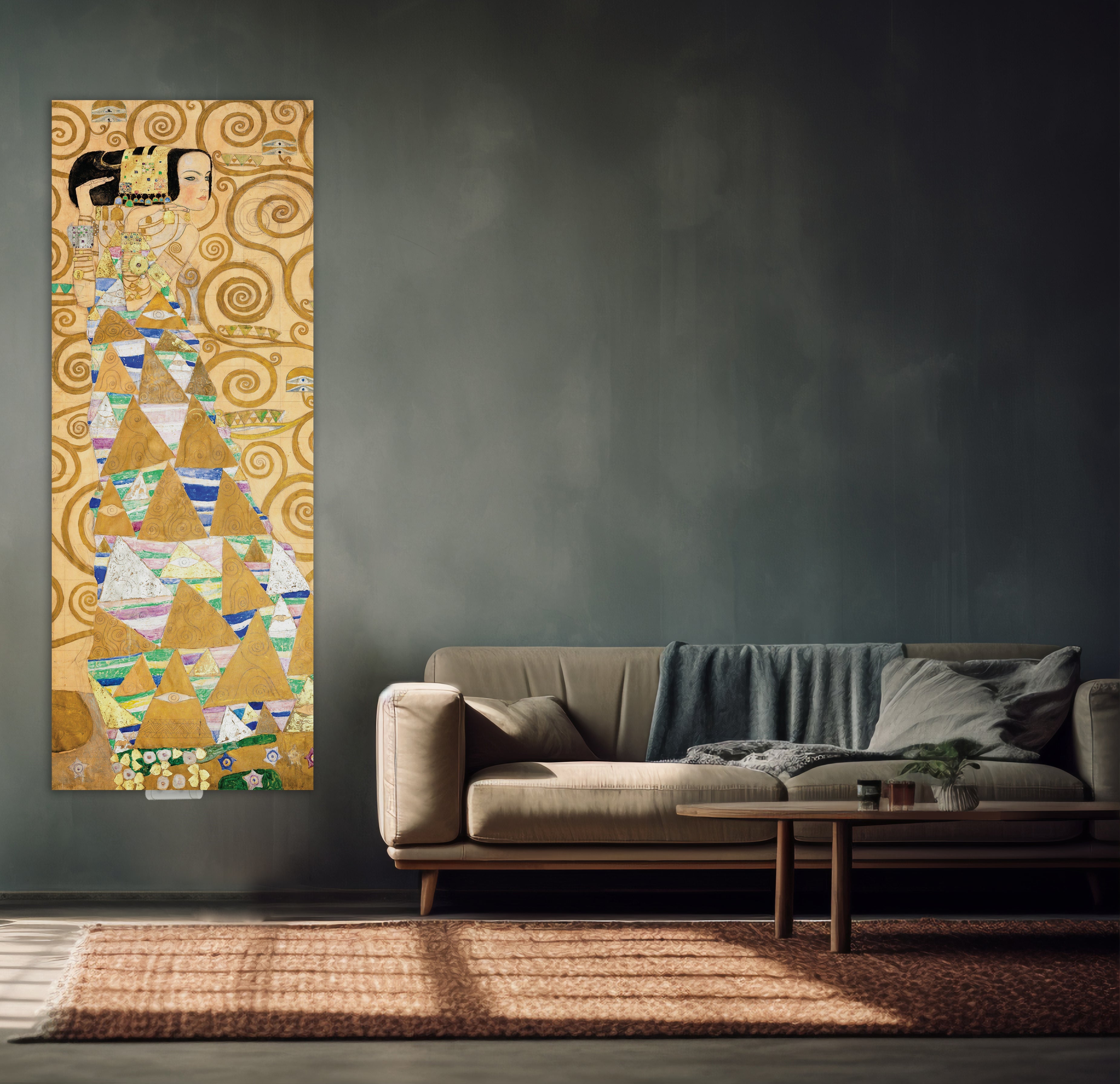  Termoarredo idraulico 120x51 cm interasse mm 50 Modello 'Attesa' Termocrea by CeramicStore | Lo specialista del tuo bagno