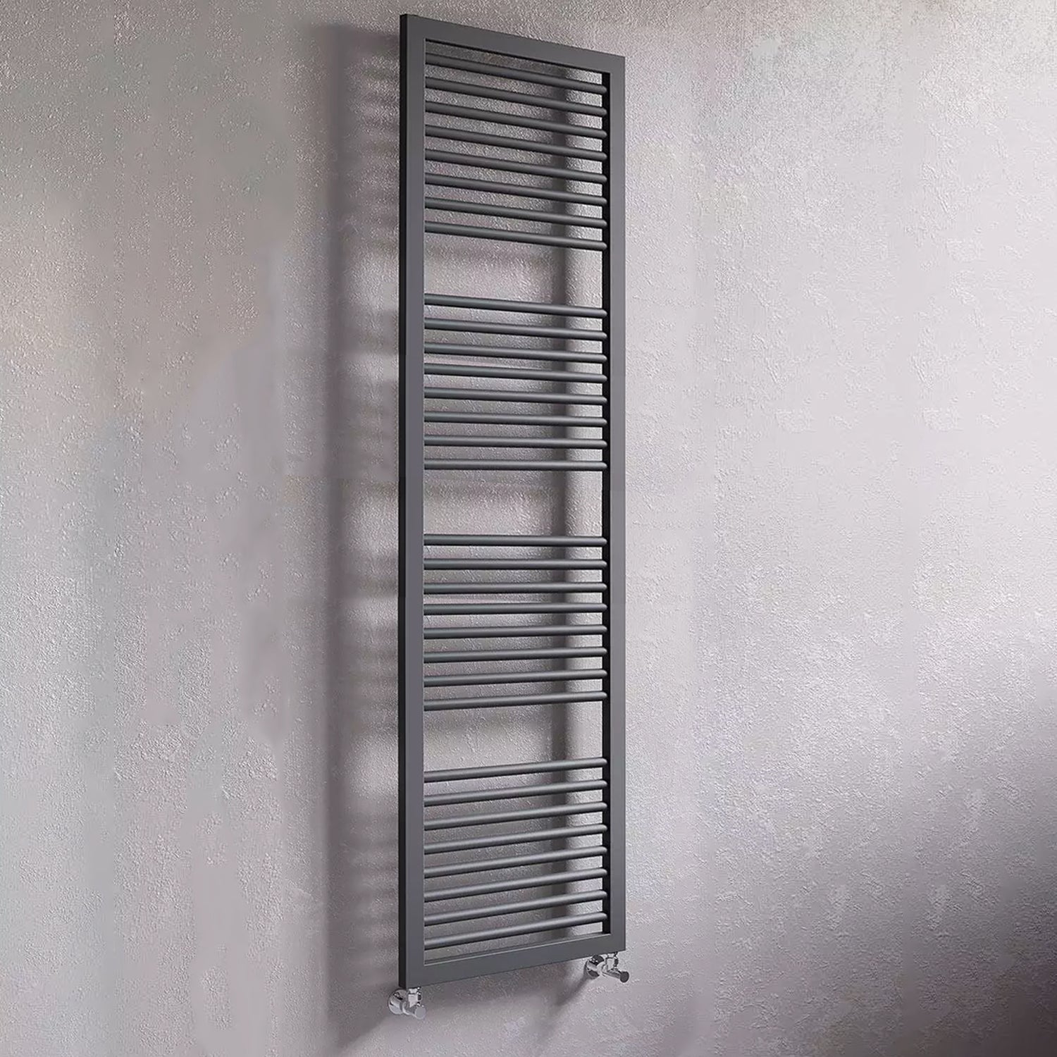 Termoarredo idraulico modello Asti 1813x600 dritto - Antracite by CeramicStore | Lo specialista del tuo bagno