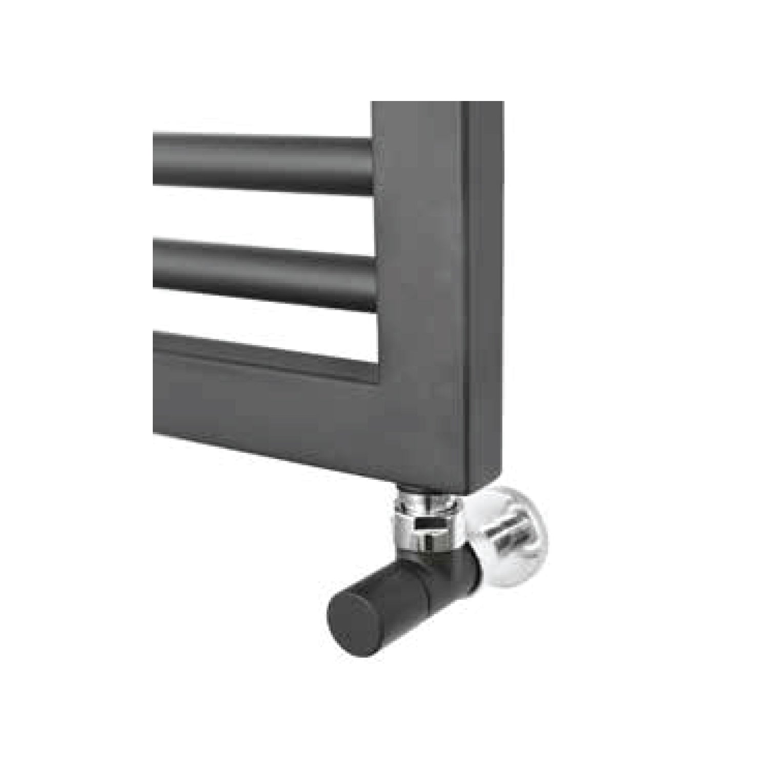  Termoarredo idraulico modello Asti 1813x600 dritto - Antracite by CeramicStore | Lo specialista del tuo bagno