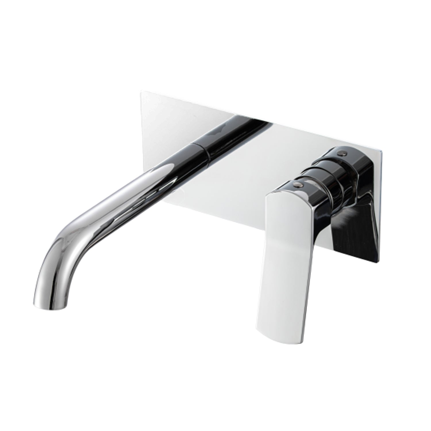 Miscelatore lavabo incasso con easy box serie Lumix in ottone cromato by CeramicStore | Lo specialista del tuo bagno