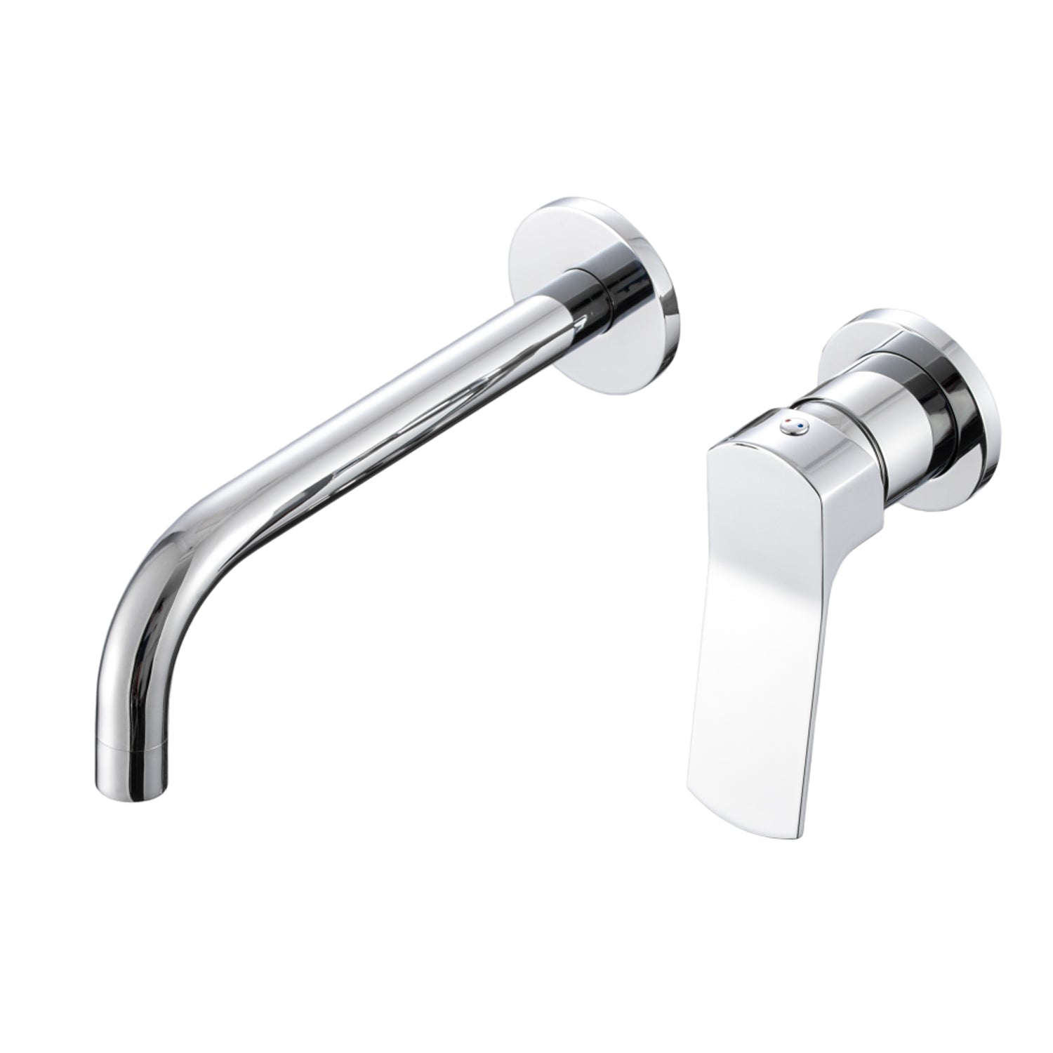  Coppia di miscelatori per lavabo incasso e bidet serie Lumix in ottone cromato by CeramicStore | Lo specialista del tuo bagno