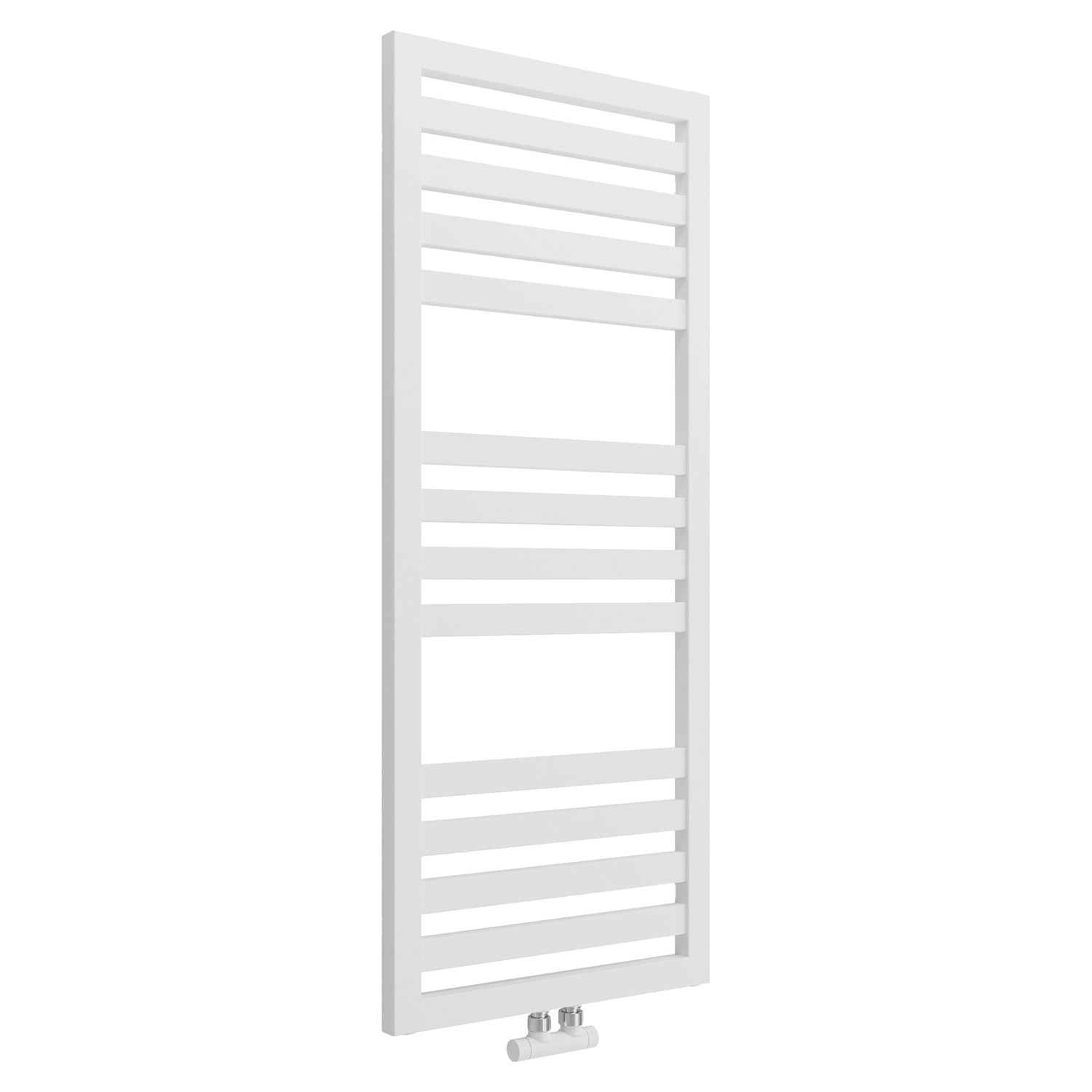  Termoarredo idraulico modello Cuneo 1200x500 dritto - Bianco by CeramicStore | Lo specialista del tuo bagno
