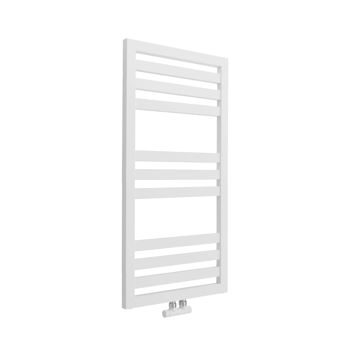  Termoarredo idraulico modello Cuneo 800x500 dritto - Bianco by CeramicStore | Lo specialista del tuo bagno