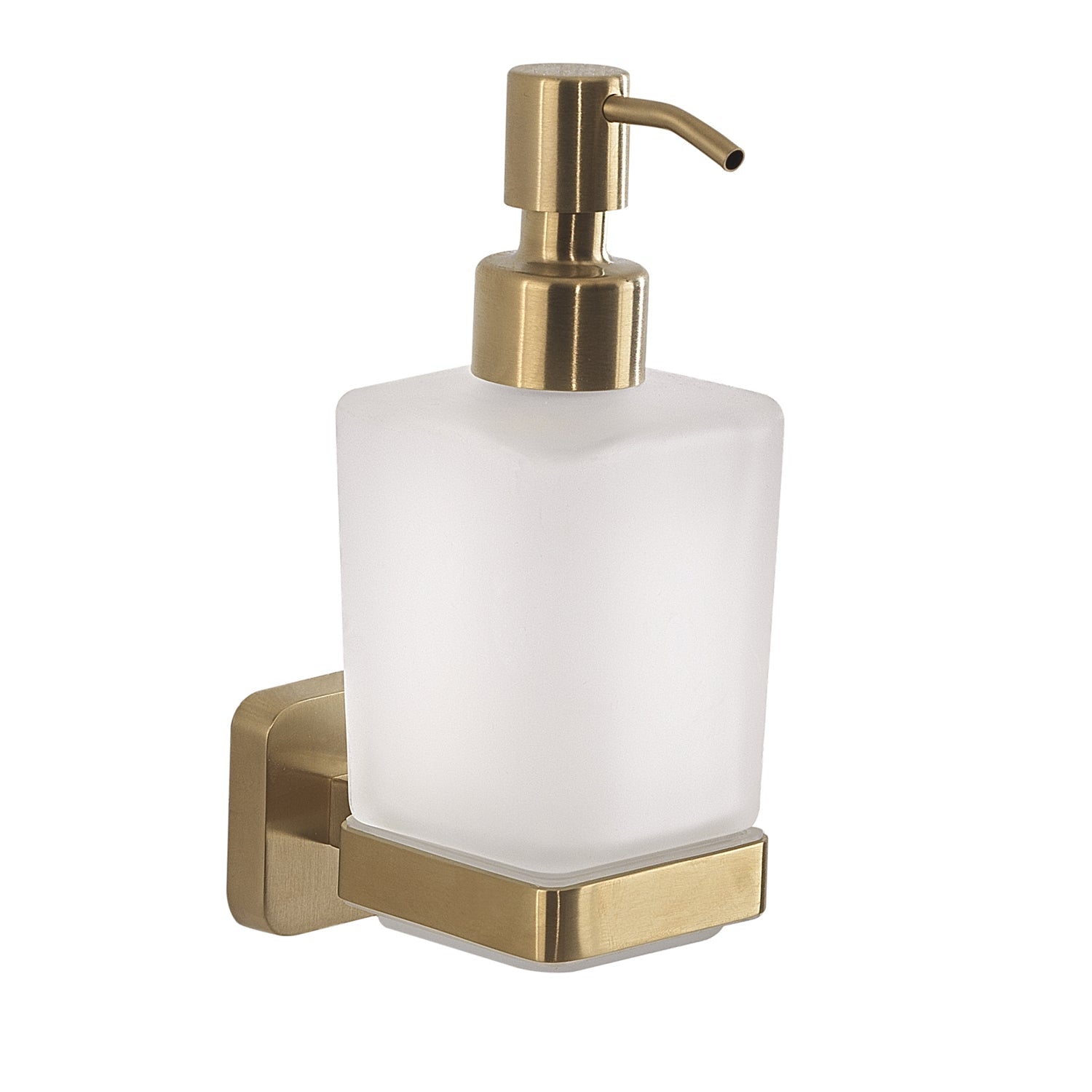 Dosasapone Gedy modello Tonga 6.3x11.7xH17.3 cm - Oro Matt by CeramicStore | Lo specialista del tuo bagno