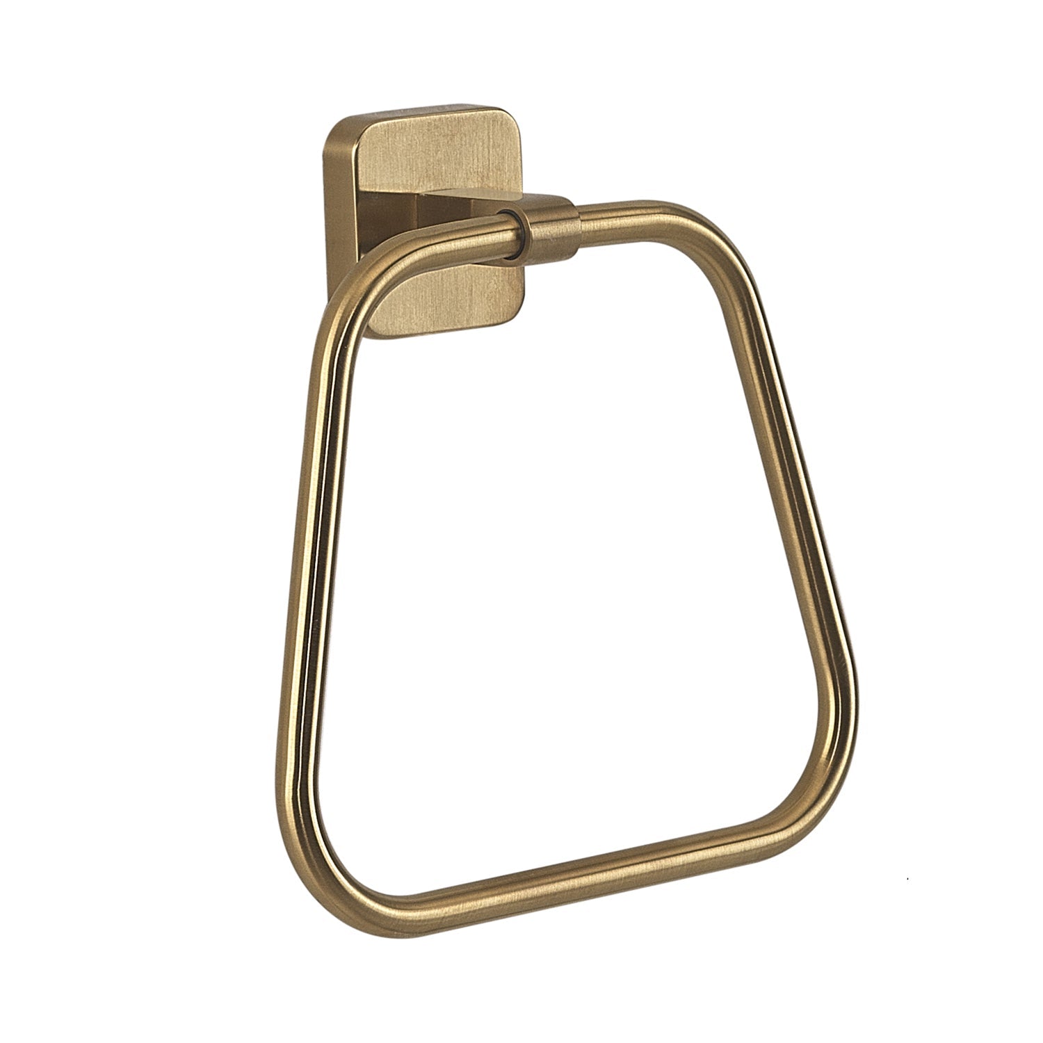 Portasalviette ad anello Gedy modello Tonga 17x4.6xH16 - Oro Matt by CeramicStore | Lo specialista del tuo bagno