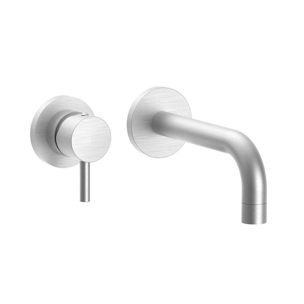 Miscelatore lavabo a parete serie Stick modello SK006ST70 steel looking Paffoni by CeramicStore | Lo specialista del tuo bagno