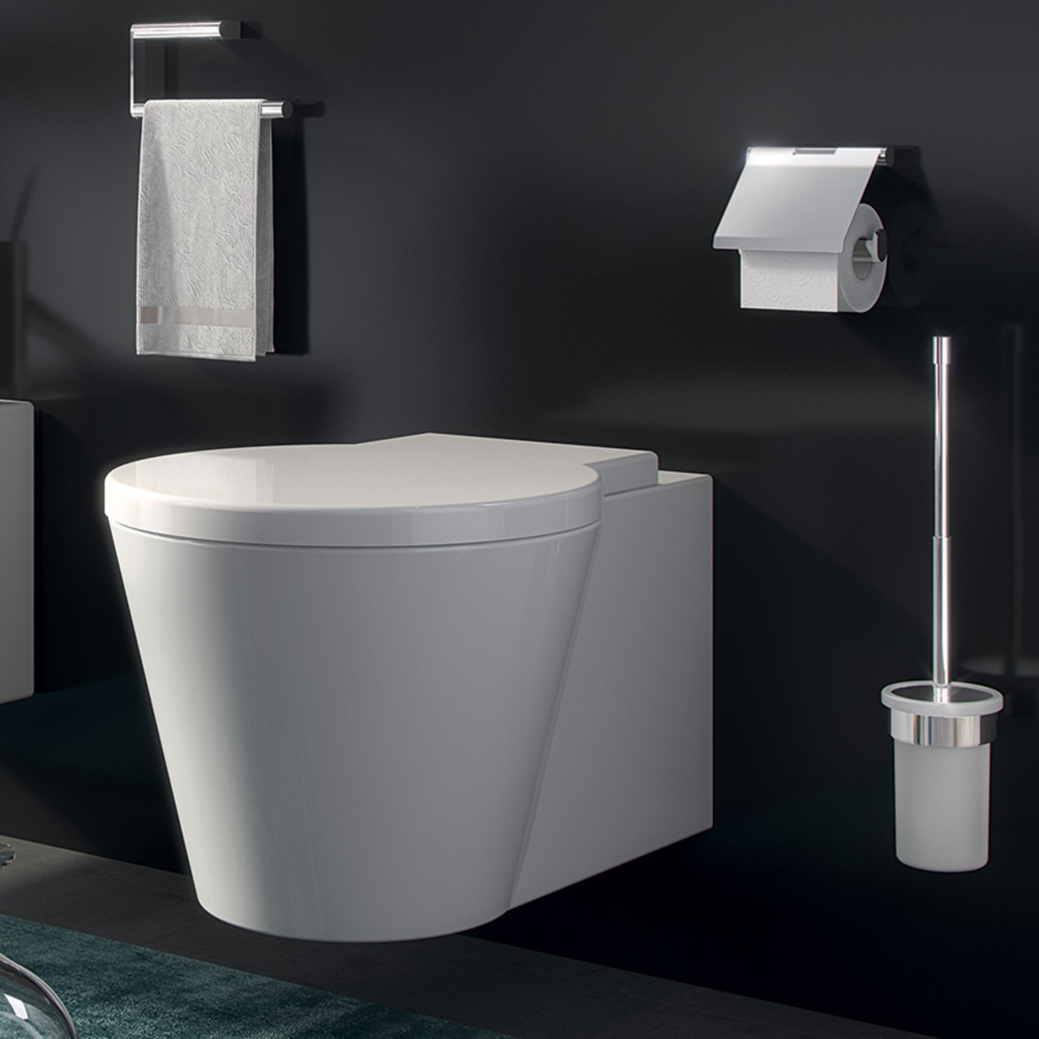  Scopino in ottone e Cromall Gedy serie Canarie - Cromato by CeramicStore | Lo specialista del tuo bagno