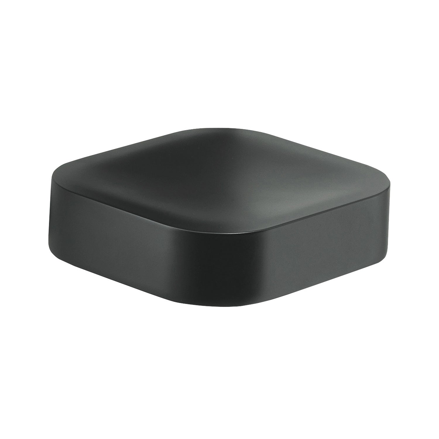 Portasapone inamovibile in Cromall Outline di Gedy - Nero Matt by CeramicStore | Lo specialista del tuo bagno