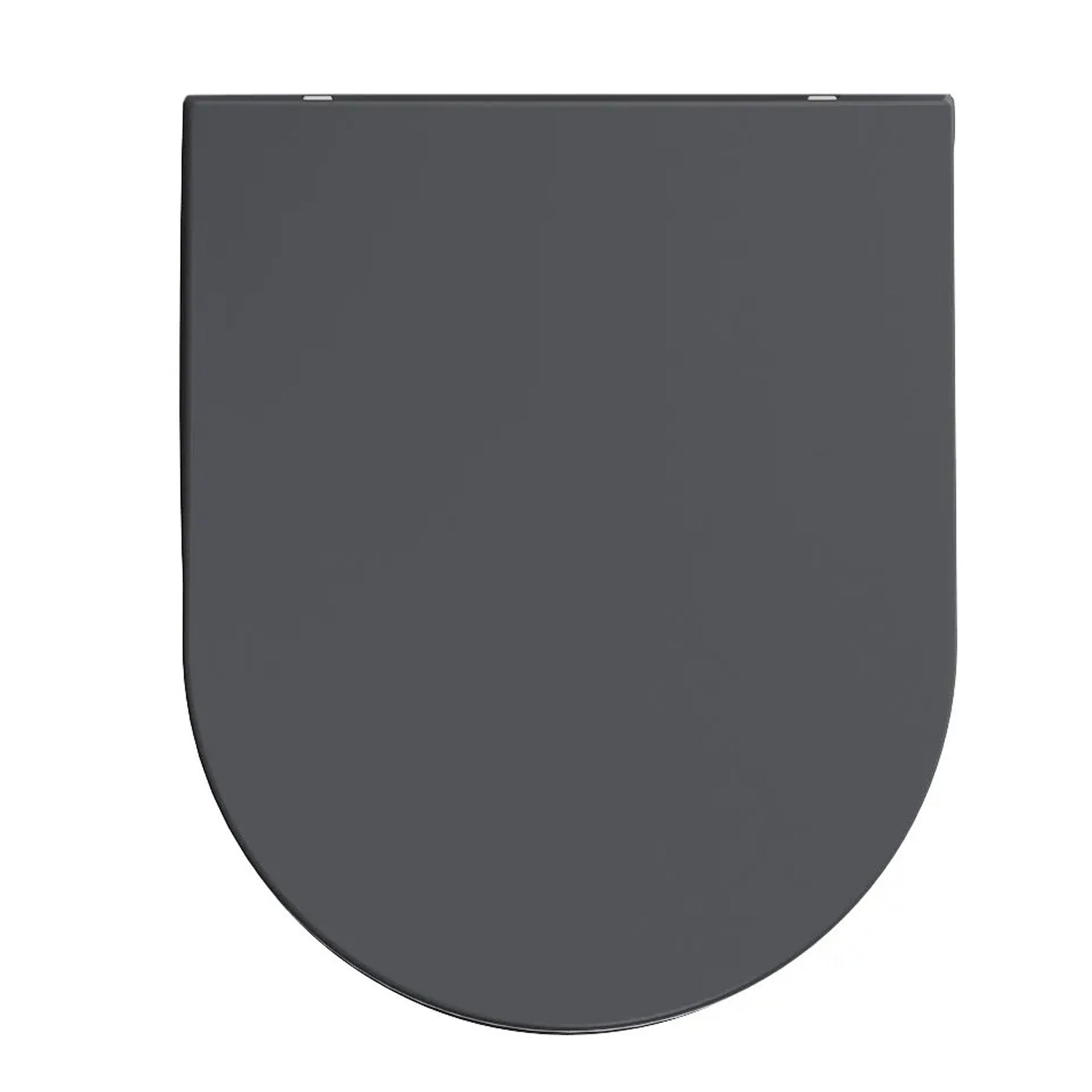  Copriwater Soft Close per vaso Filomuro BathCore serie Infinity color Antracite Opaco