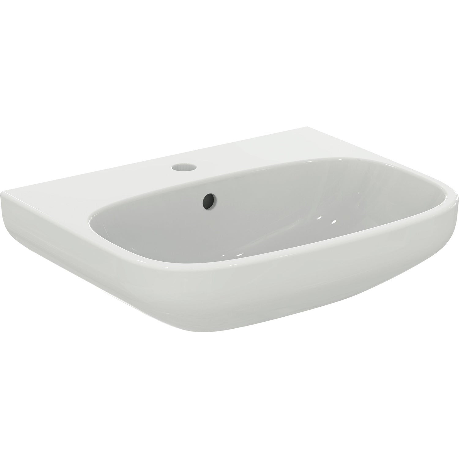 Lavabo sospeso Ideal Standard modello i.life A 55x44 cm