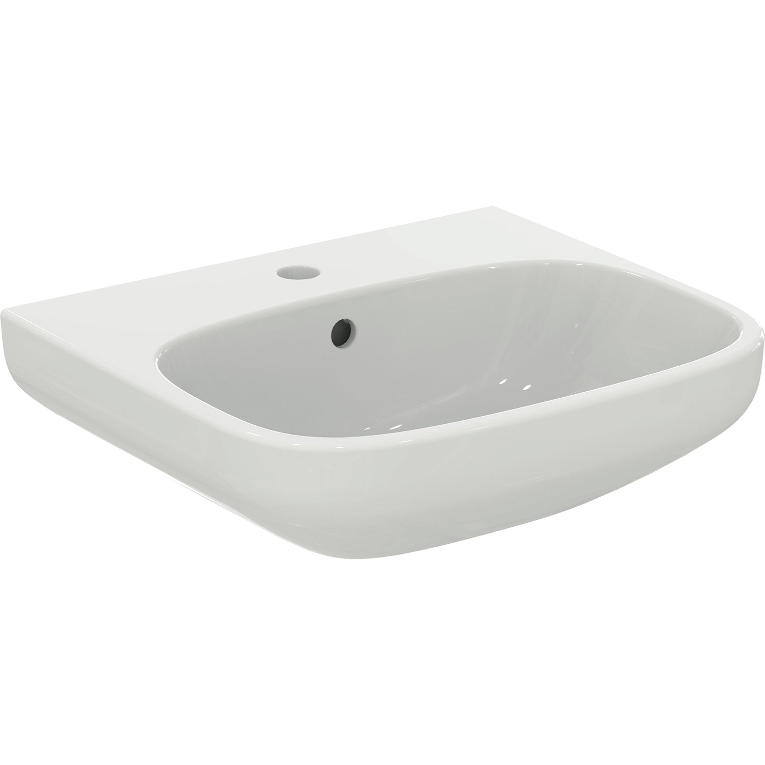 Lavabo sospeso Ideal Standard modello i.life A 50x44 cm