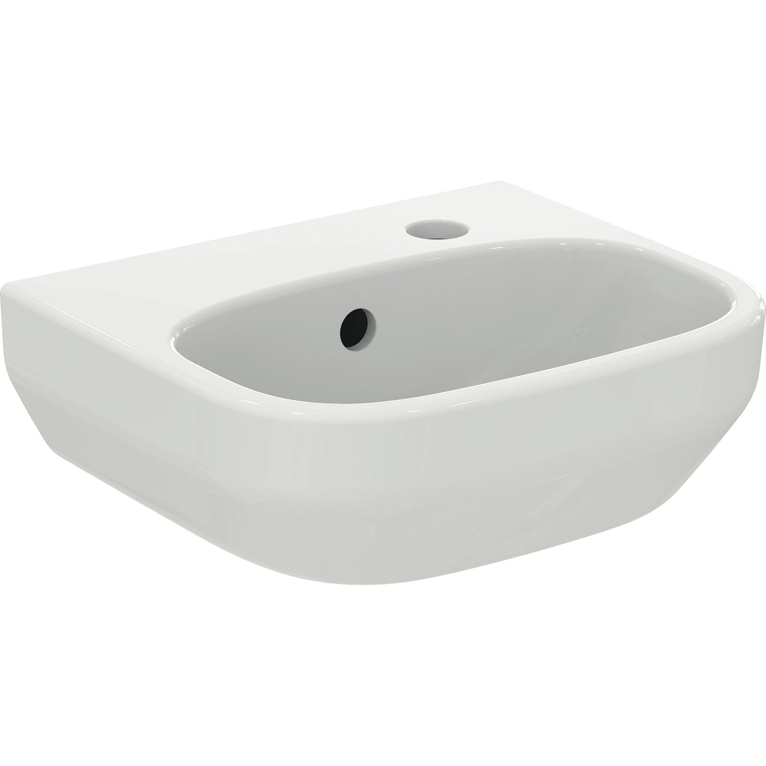 Lavabo sospeso Ideal Standard modello i.life A 30x35 cm foro a destra