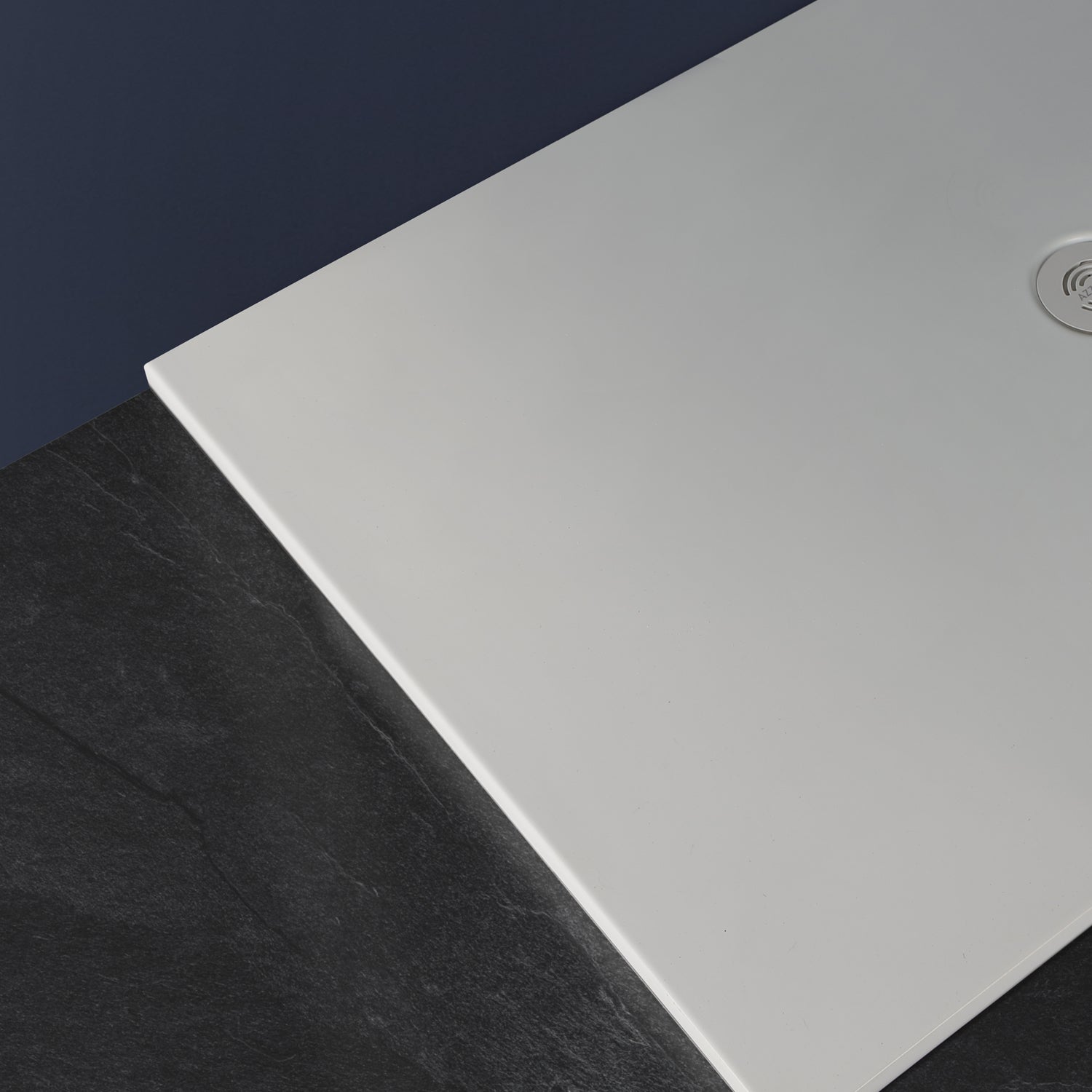  Piatto doccia rettangolare in ceramica modello SoloDue cm 130x90 bianco cotone