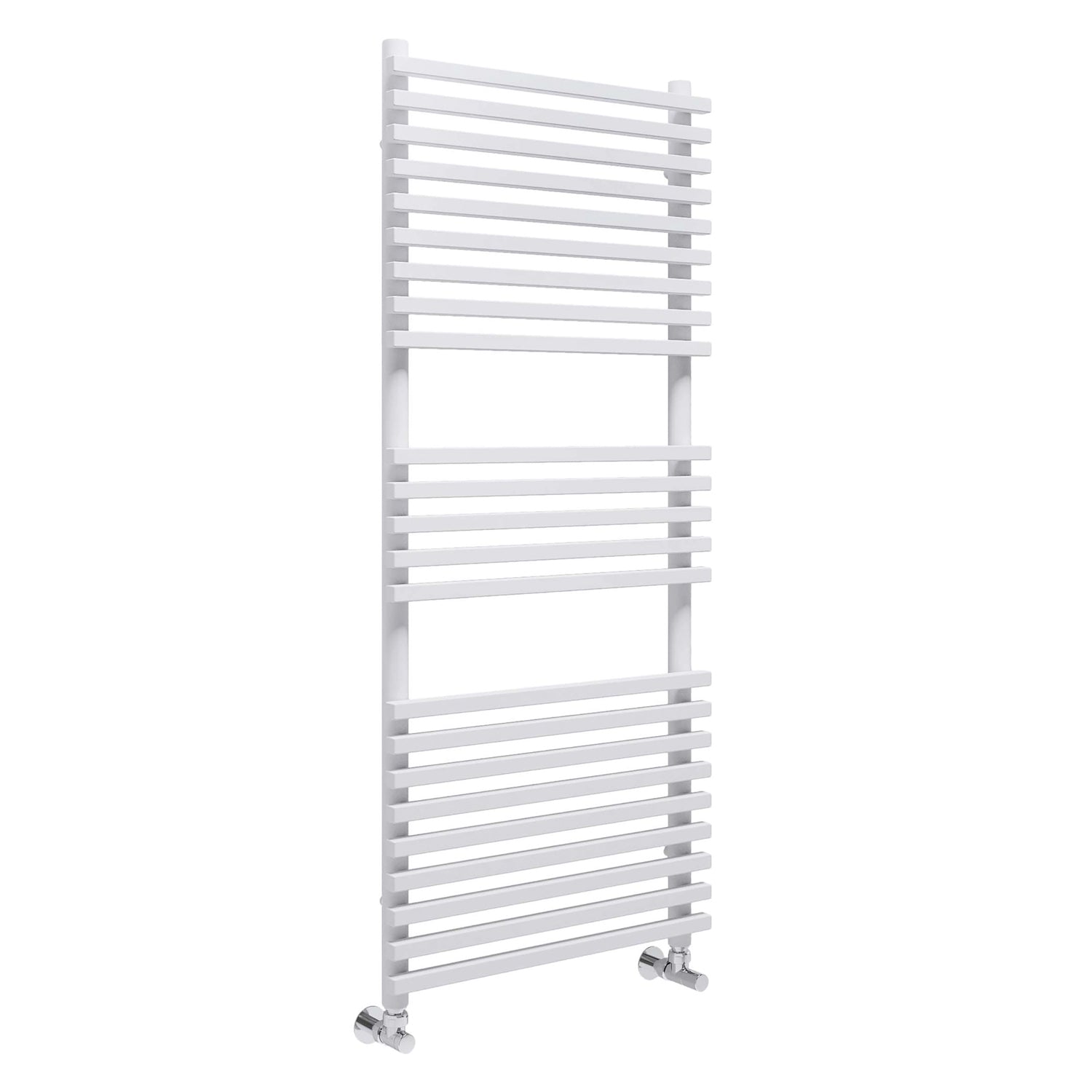  Termoarredo idraulico modello Trapani di Lazzarini 1170x500 dritto - Bianco by CeramicStore | Lo specialista del tuo bagno