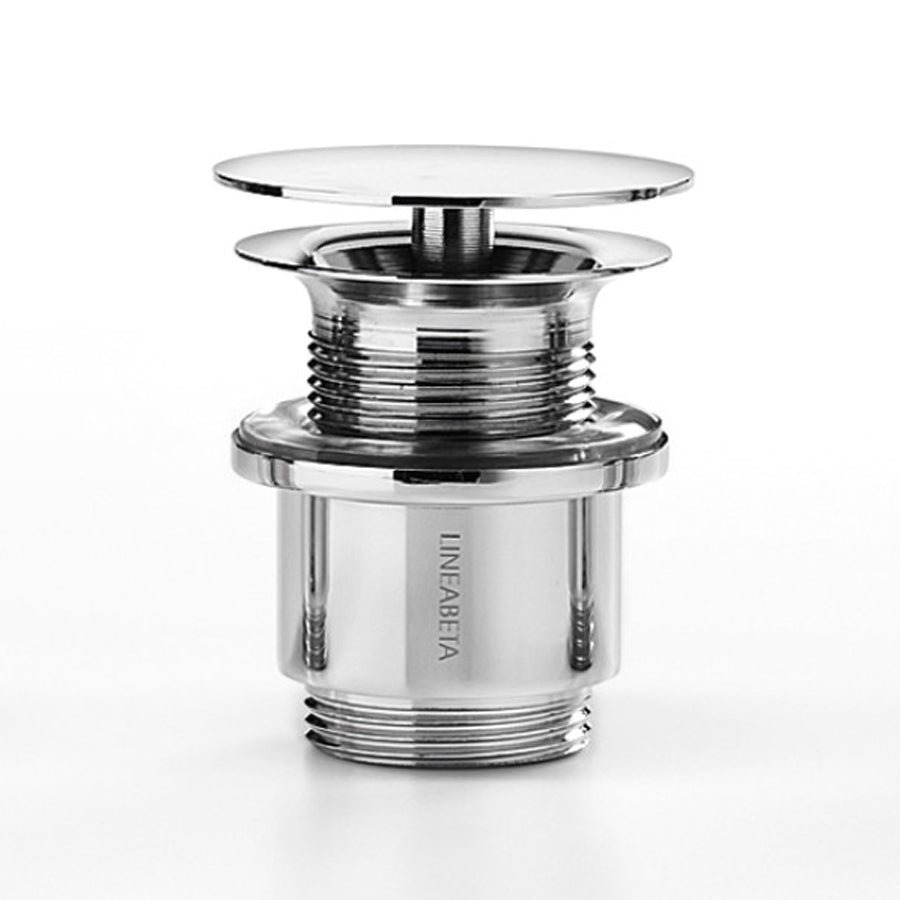 Piletta a scarico libero ultrapiatta 1''1/4'' in ottone cromato regolabile cm 0-5 Lineabeta by CeramicStore | Lo specialista del tuo bagno