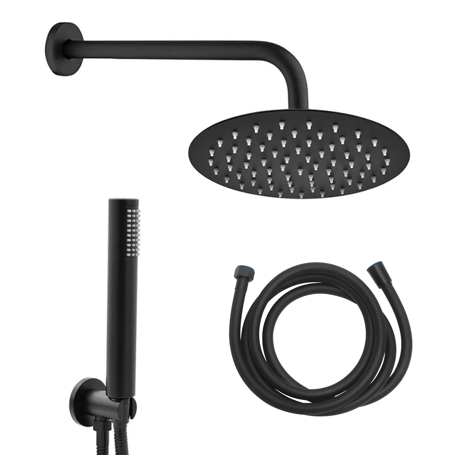 Kit doccia 5 pz Rotondo con presa