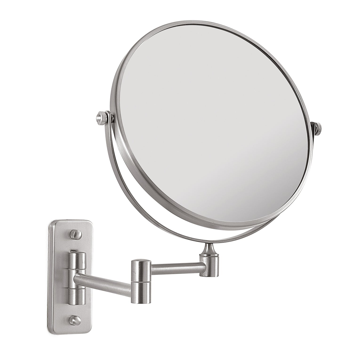 Specchio Gaia ingranditore bifacciale di Gedy - Spazzolato by CeramicStore | Lo specialista del tuo bagno