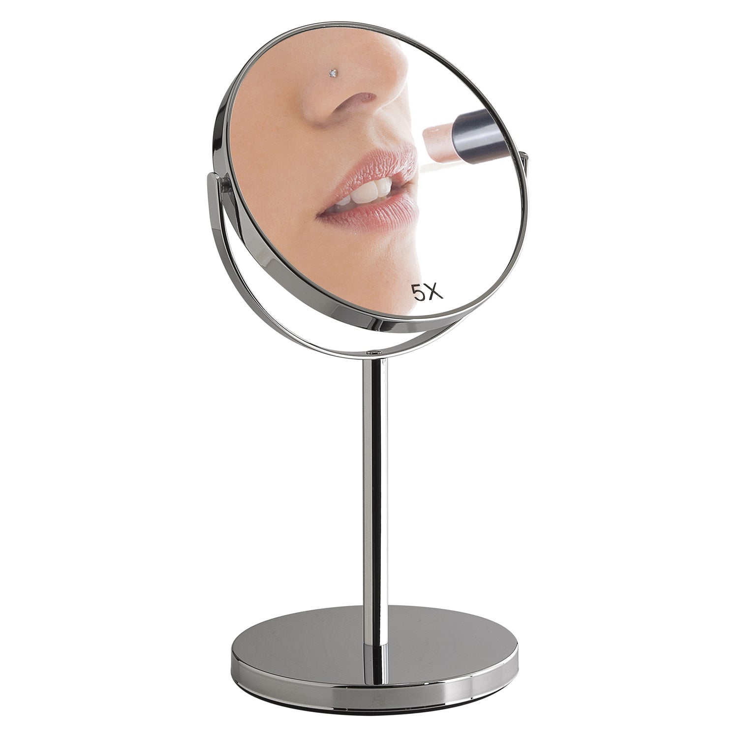  Specchio ingranditore bifacciale Anna di Gedy - Cromato by CeramicStore | Lo specialista del tuo bagno