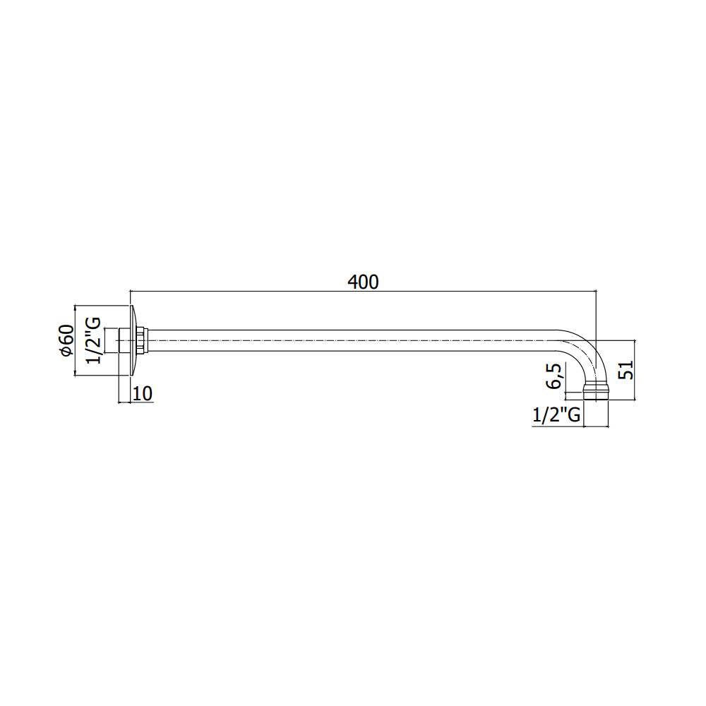 Set Soffione doccia con braccio doccia e miscelatore incasso cromo Paffoni by CeramicStore | Lo specialista del tuo bagno