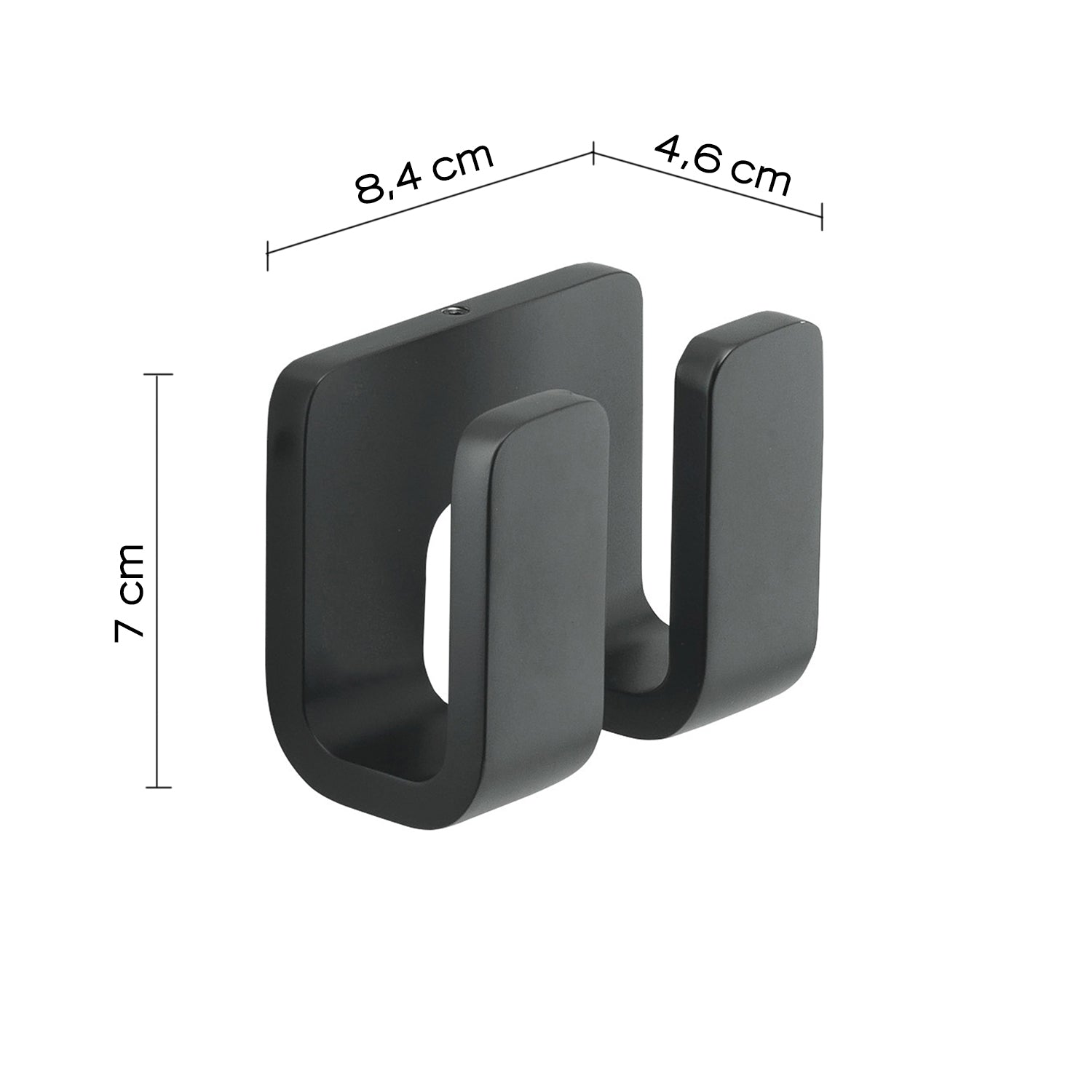  Appendiabiti doppio in Ottone