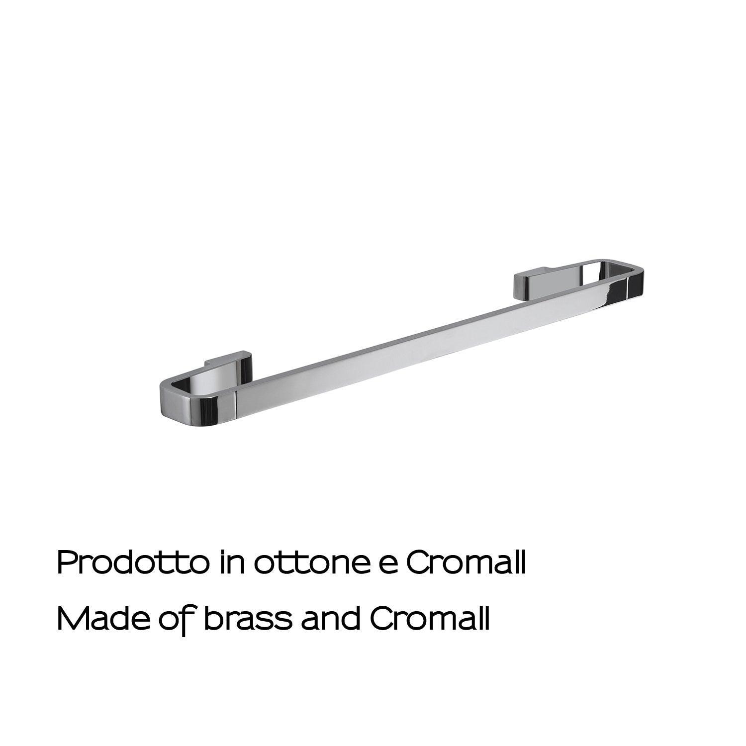  Portasalviette 45 cm in Ottone e Cromall Gedy serie Samoa - Cromato by CeramicStore | Lo specialista del tuo bagno
