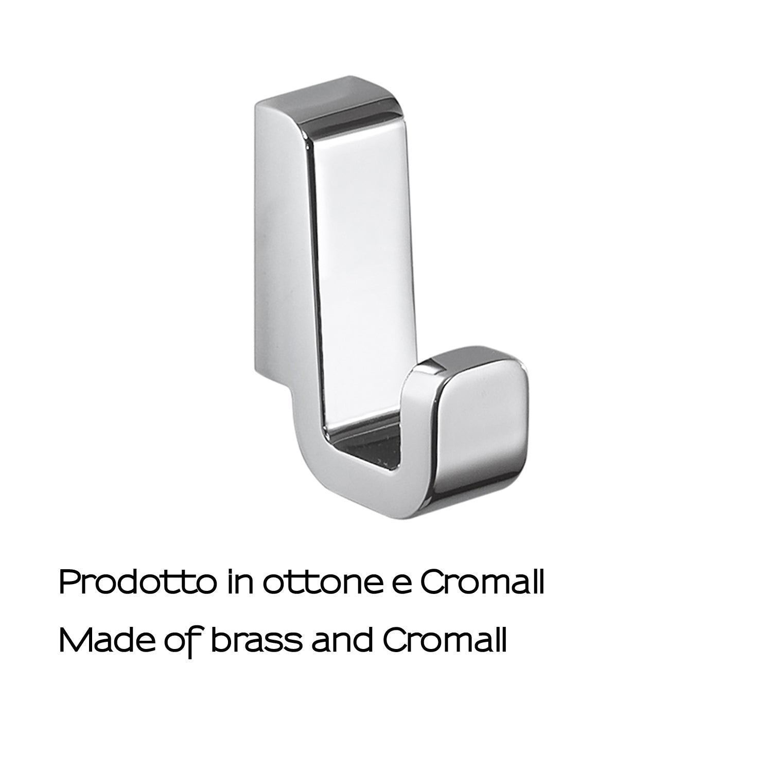  Appendiabiti 2 pezzi in Ottone e Cromall Gedy serie Samoa - Cromato by CeramicStore | Lo specialista del tuo bagno