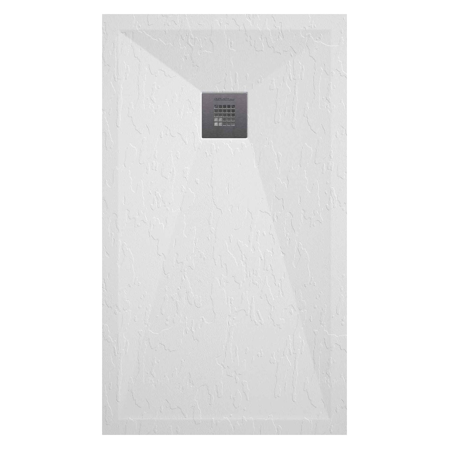 Piatto doccia in resina modello Plus 90x100cm bianco ardesia by CeramicStore | Lo specialista del tuo bagno