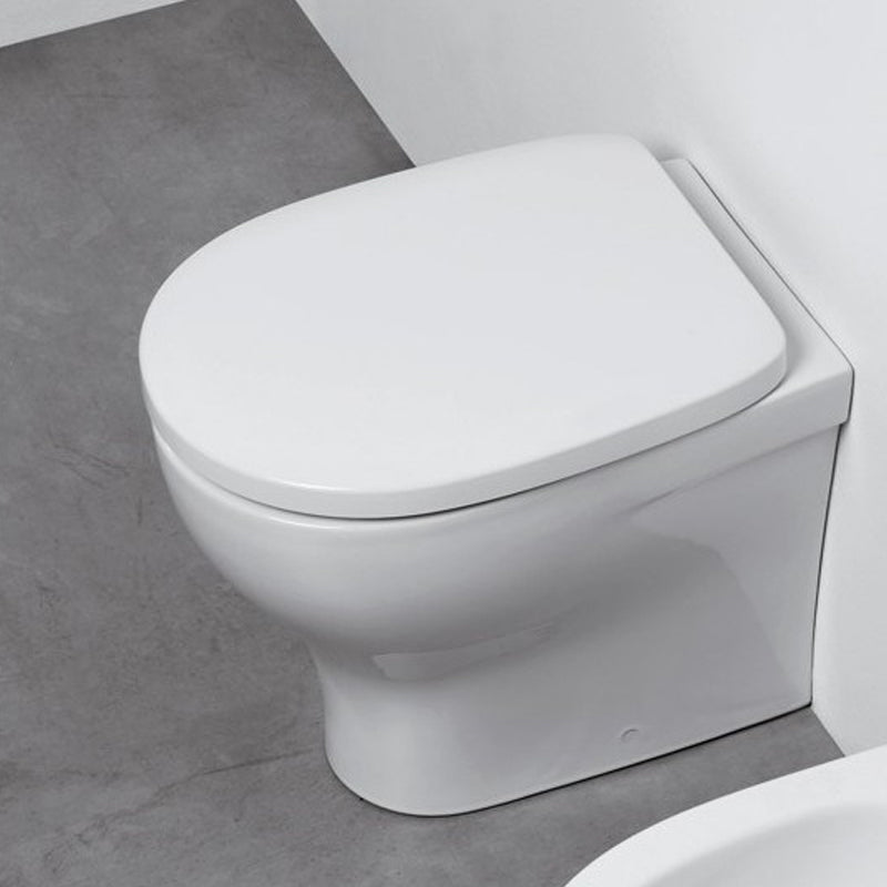  Wc filoparete con scarico traslato senza brida cm 54