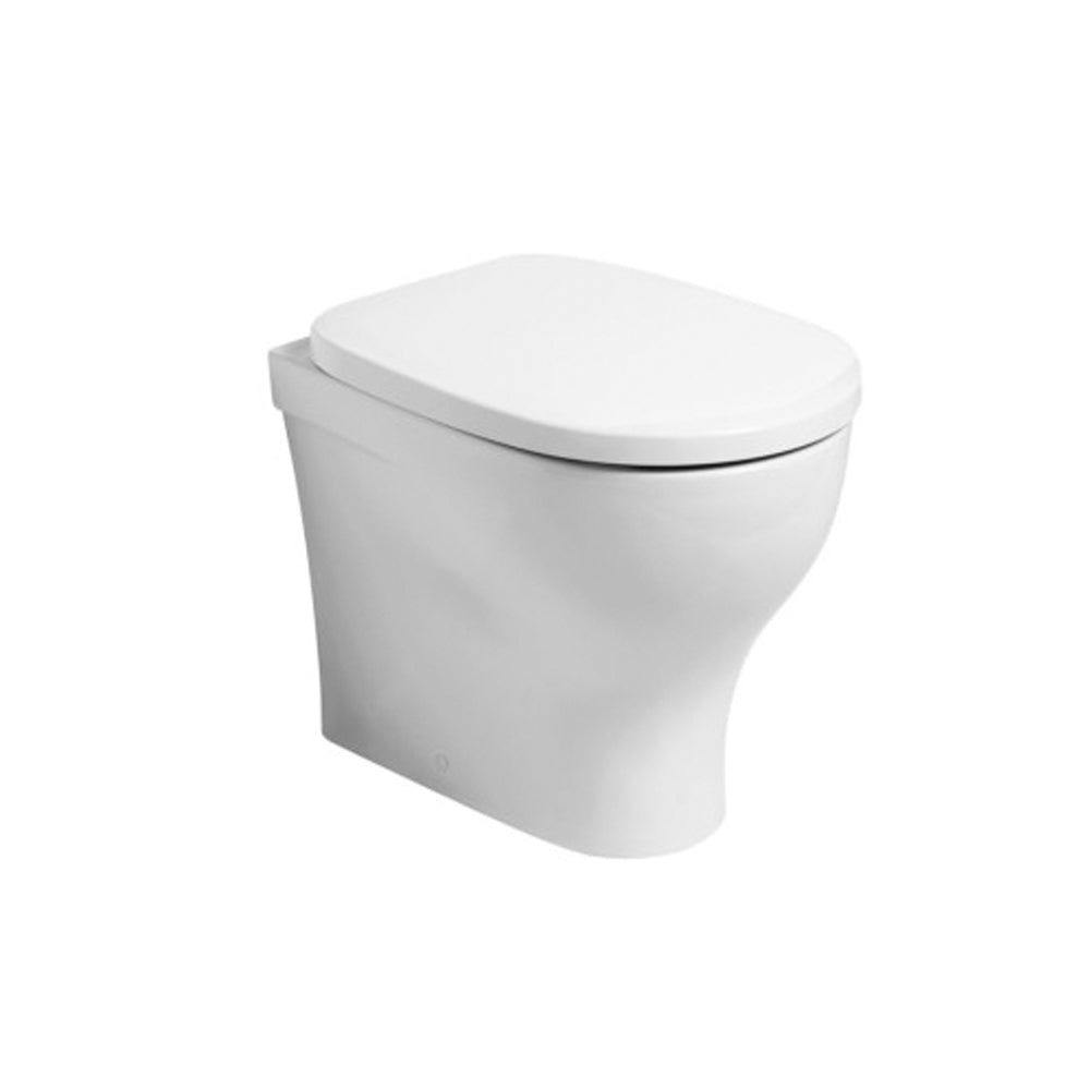 Wc filoparete con scarico traslato senza brida cm 54