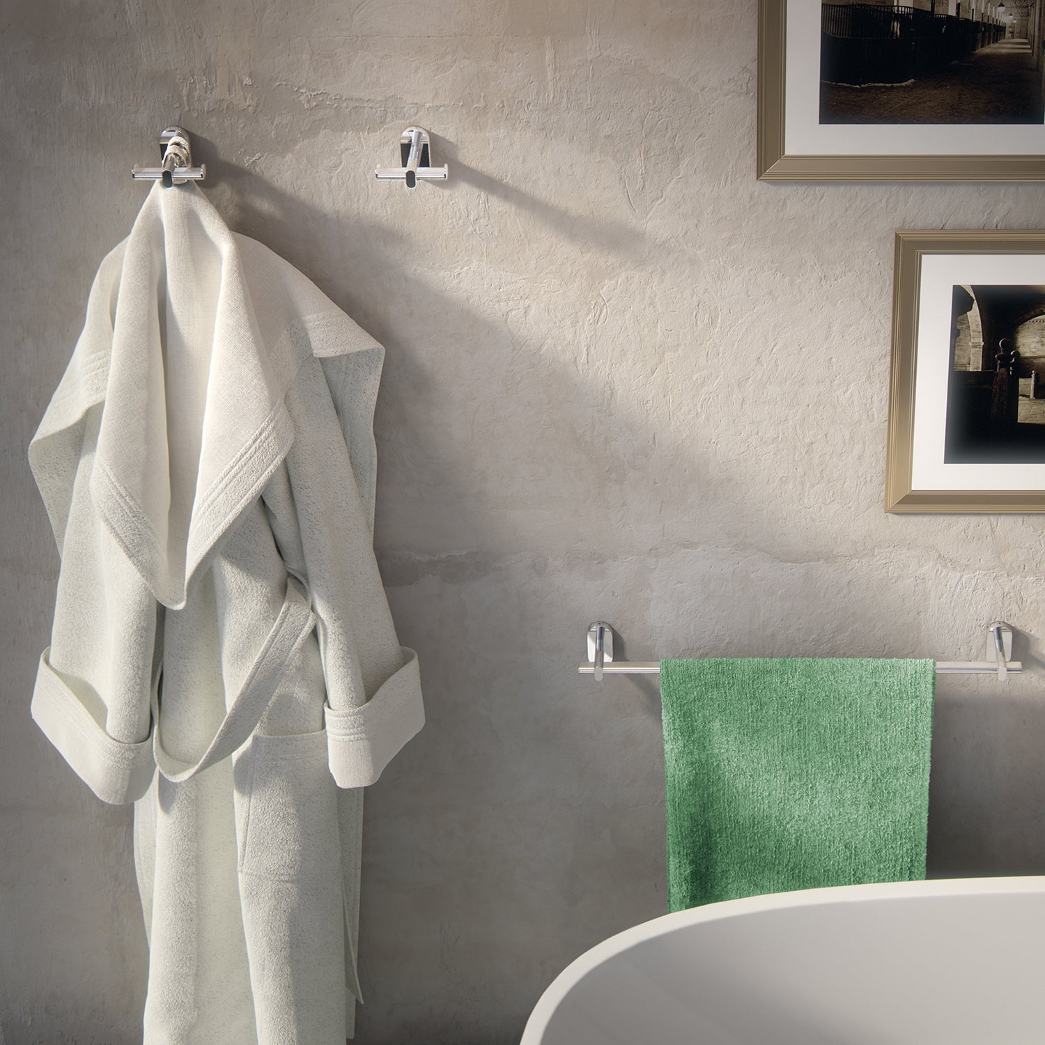  Portasalviette 45 cm in Acciaio Inox Gedy serie Febo - Cromato by CeramicStore | Lo specialista del tuo bagno