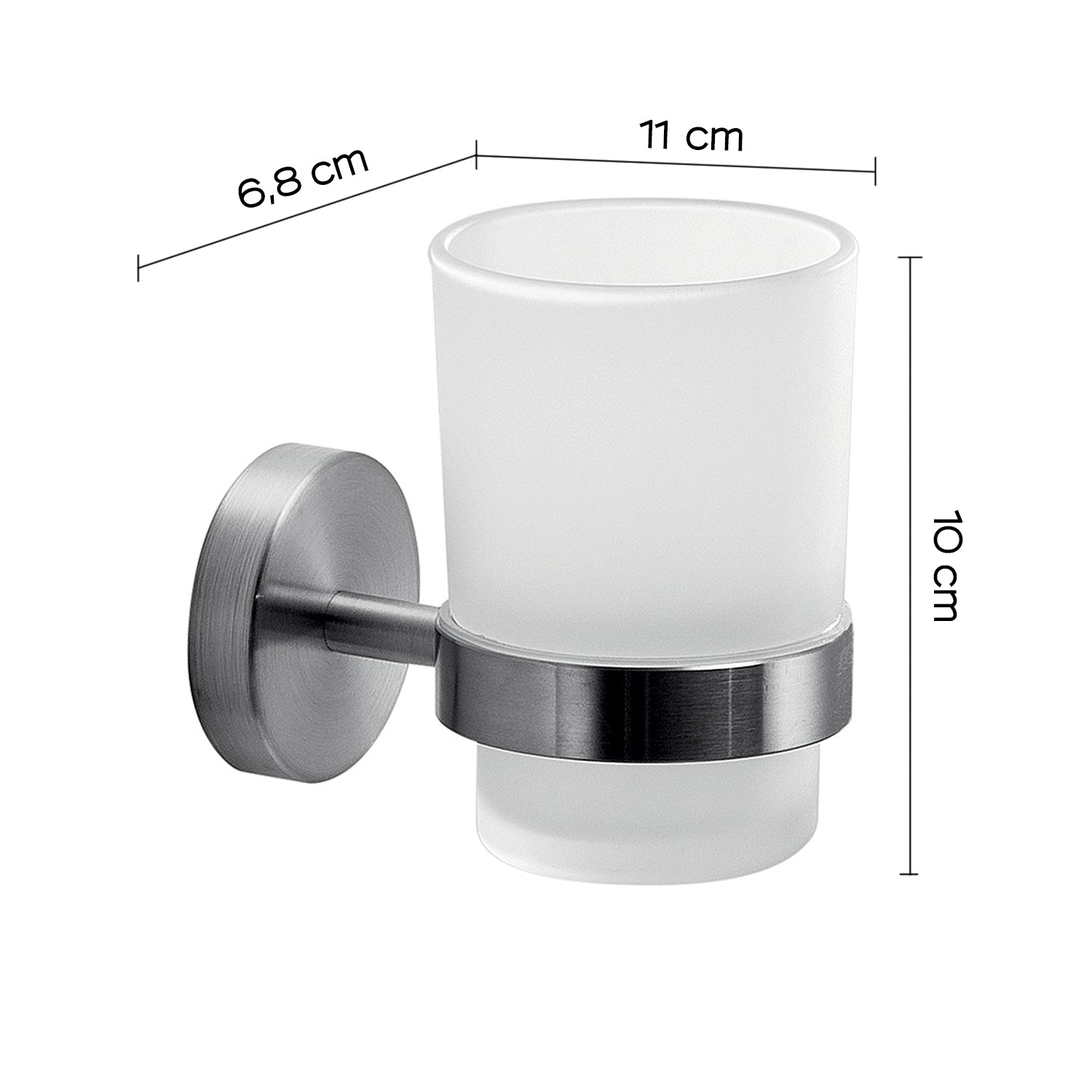  Portaspazzolini in Acciaio Inox AISI 304 Gedy serie Project - Spazzolato by CeramicStore | Lo specialista del tuo bagno