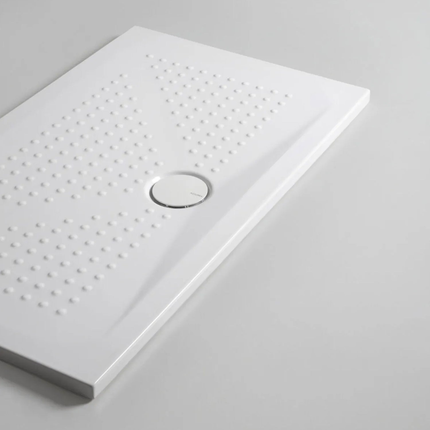 Piatto doccia in ceramica 120x80 cm Azzurra serie Relax - Bianco lucido