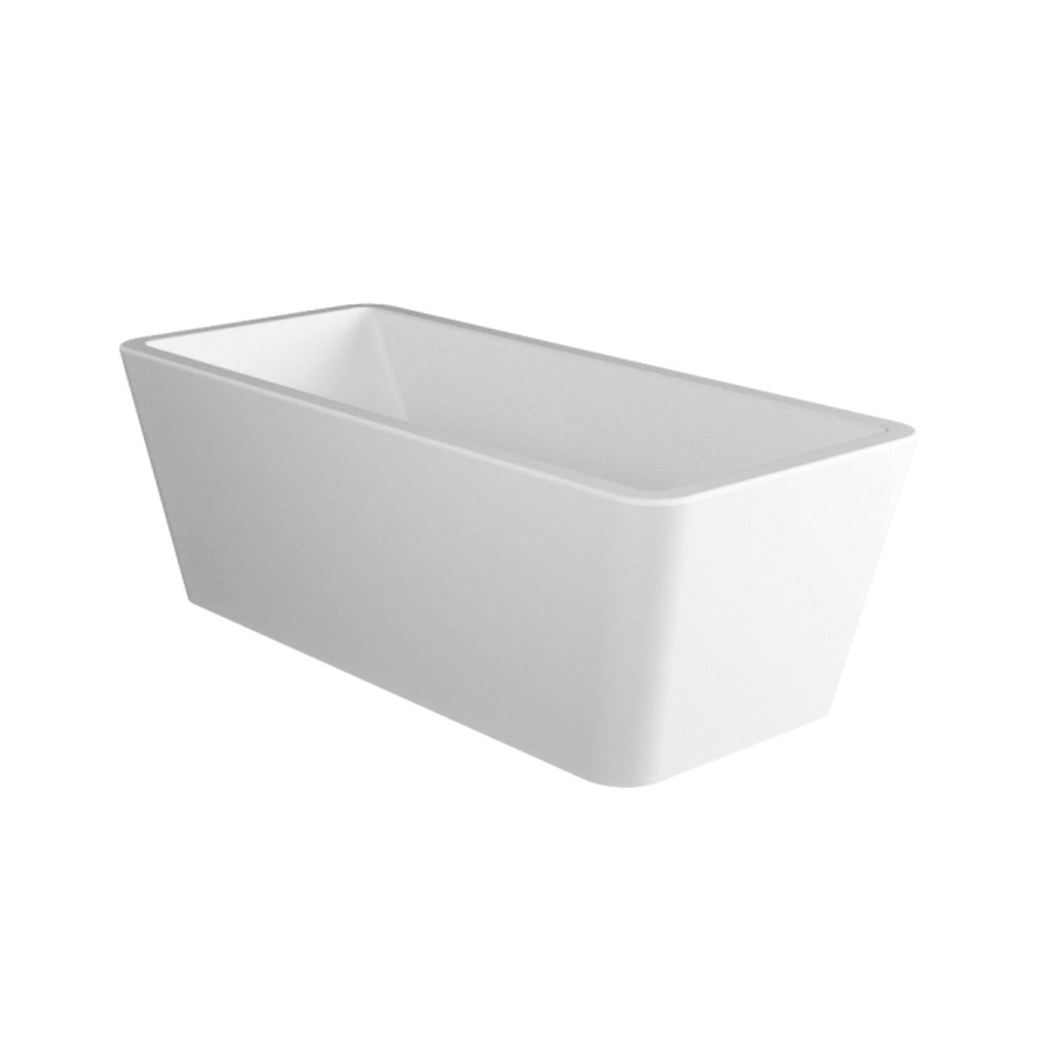 Vasca da bagno Azzurra serie Build 180x80x60 cm - Bianco lucido by CeramicStore | Lo specialista del tuo bagno