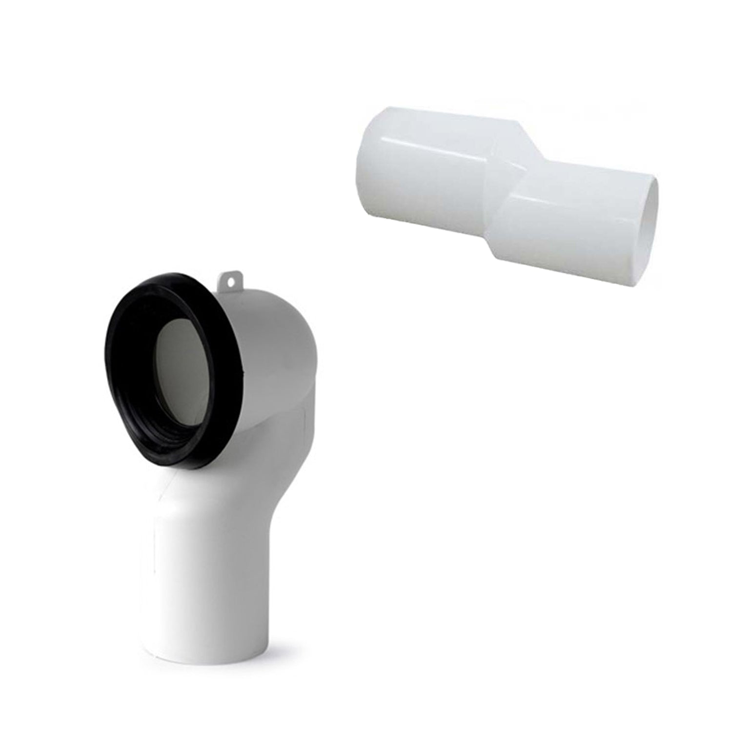 Kit per sanitari scarico traslato per distanza da 10 a 16 cm con curva e raccordo eccentrico by CeramicStore | Lo specialista del tuo bagno