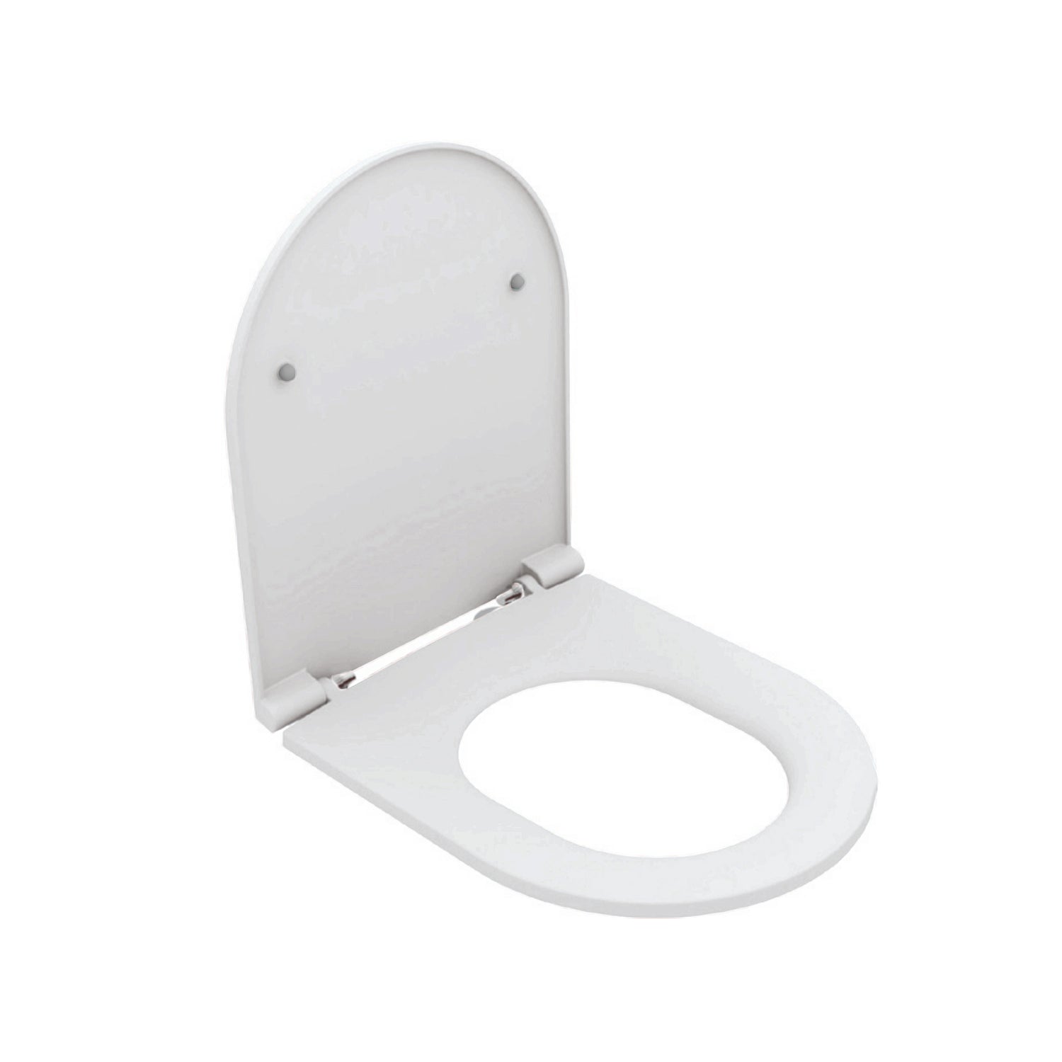  Copriwater Soft Close per vaso sospeso BathCore serie Infinity color Bianco Opaco