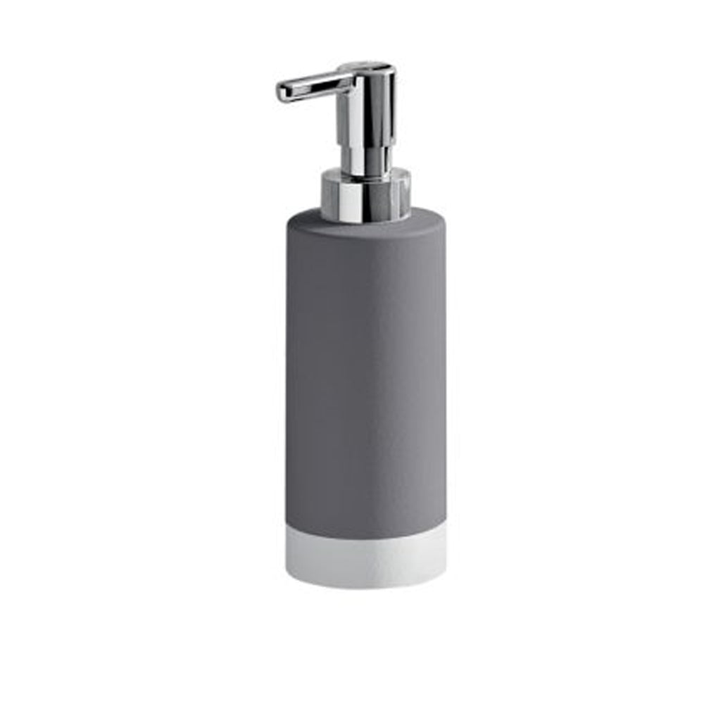  Set Accessori Bagno in ceramica Gedy collezione New Mizar - Grigio