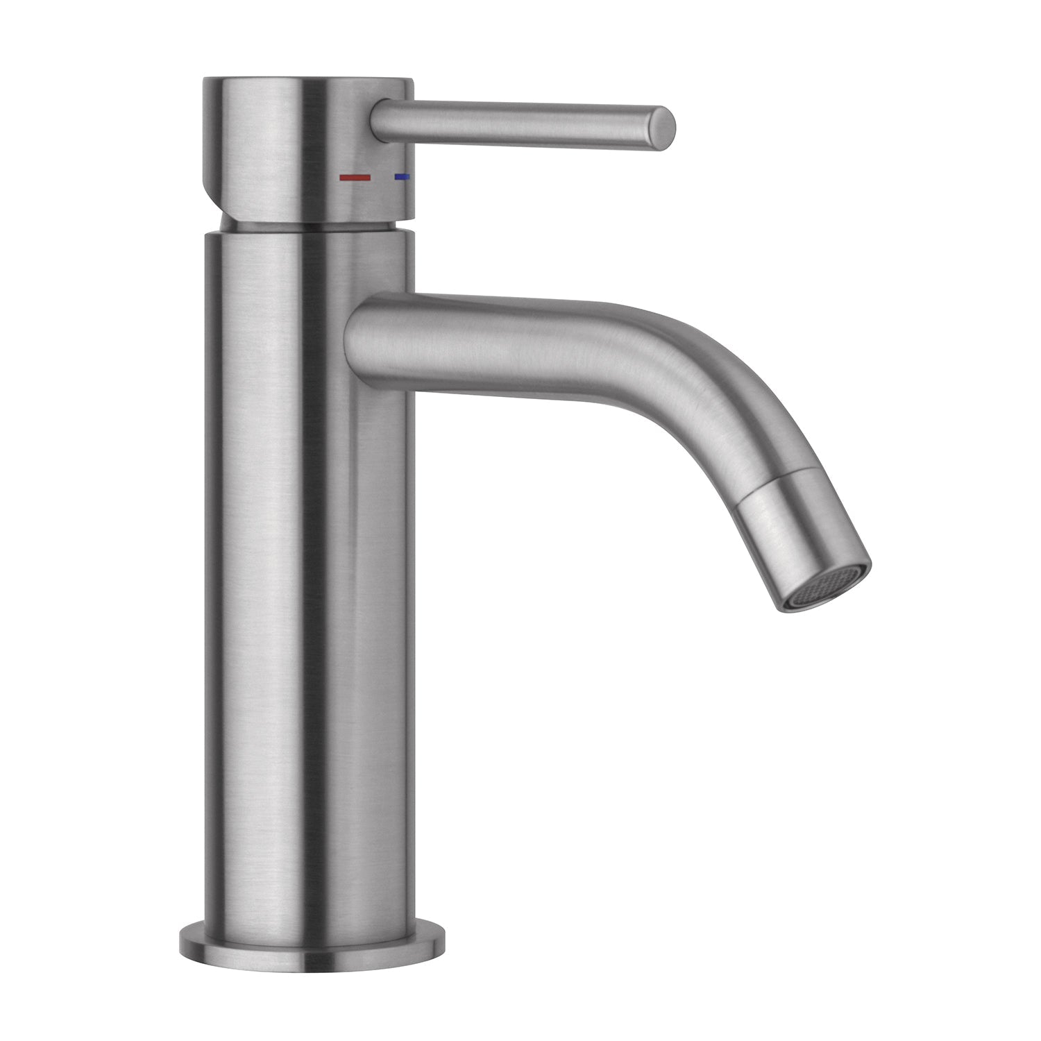 Miscelatore lavabo con scarico automatico Paffoni Light in ottone effetto satinato by CeramicStore | Lo specialista del tuo bagno