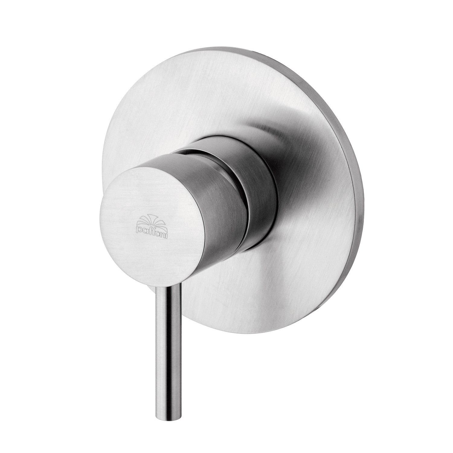 Miscelatore doccia incasso una via Paffoni Light in ottone effetto satinato by CeramicStore | Lo specialista del tuo bagno