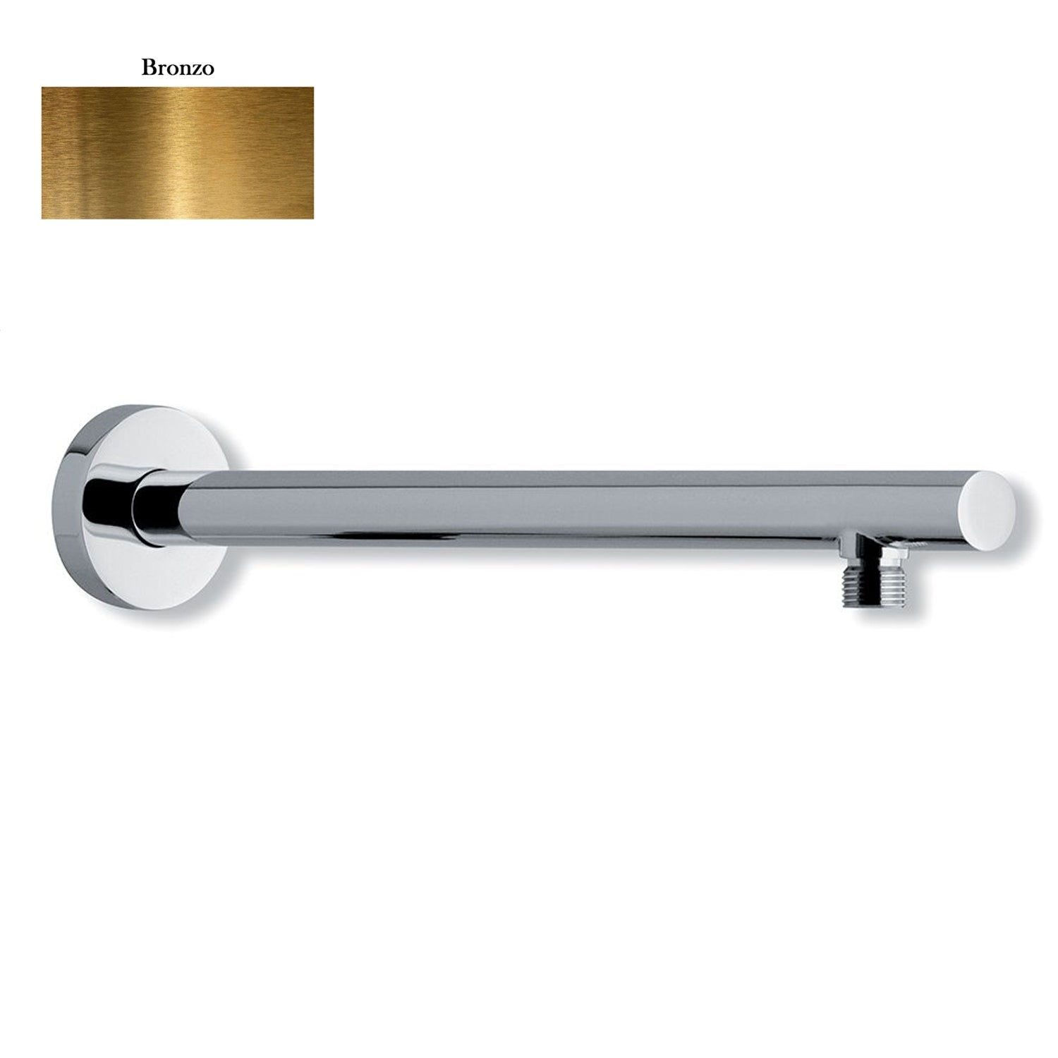 Braccio doccia lusso tondo diametro 25mm bronzo by CeramicStore | Lo specialista del tuo bagno