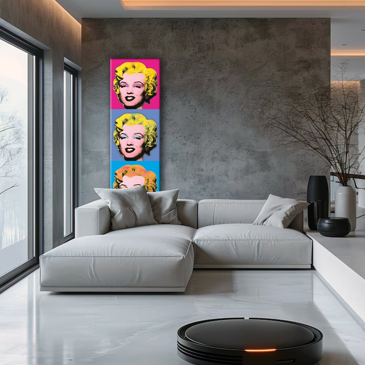  Termoarredo idraulico 200x36 cm interasse mm 50 Modello 'Marilyn' Termocrea by CeramicStore | Lo specialista del tuo bagno