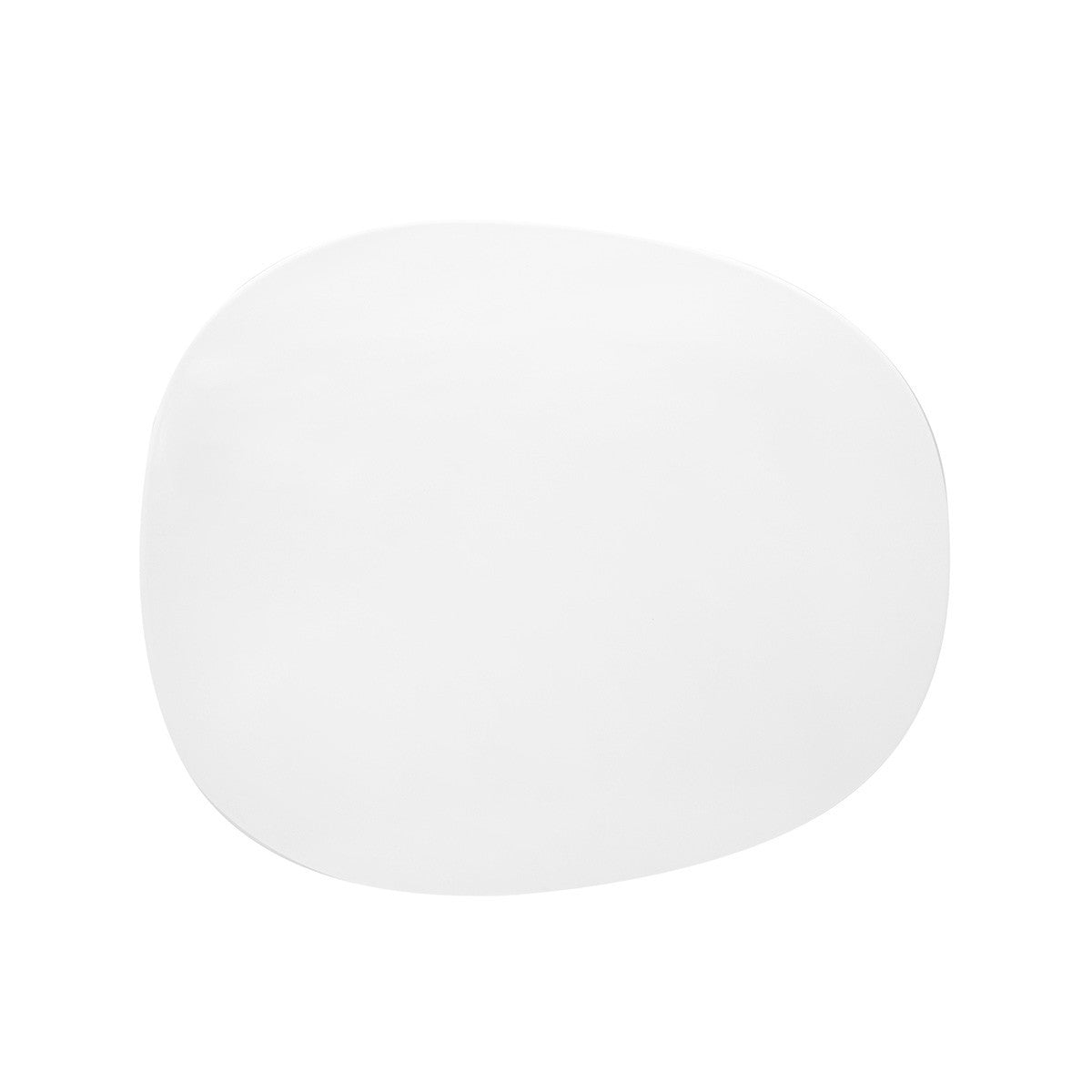 Sedile WC termoindurente slim soft close con cerniere regolabili per RAK serie Astria - Bianco