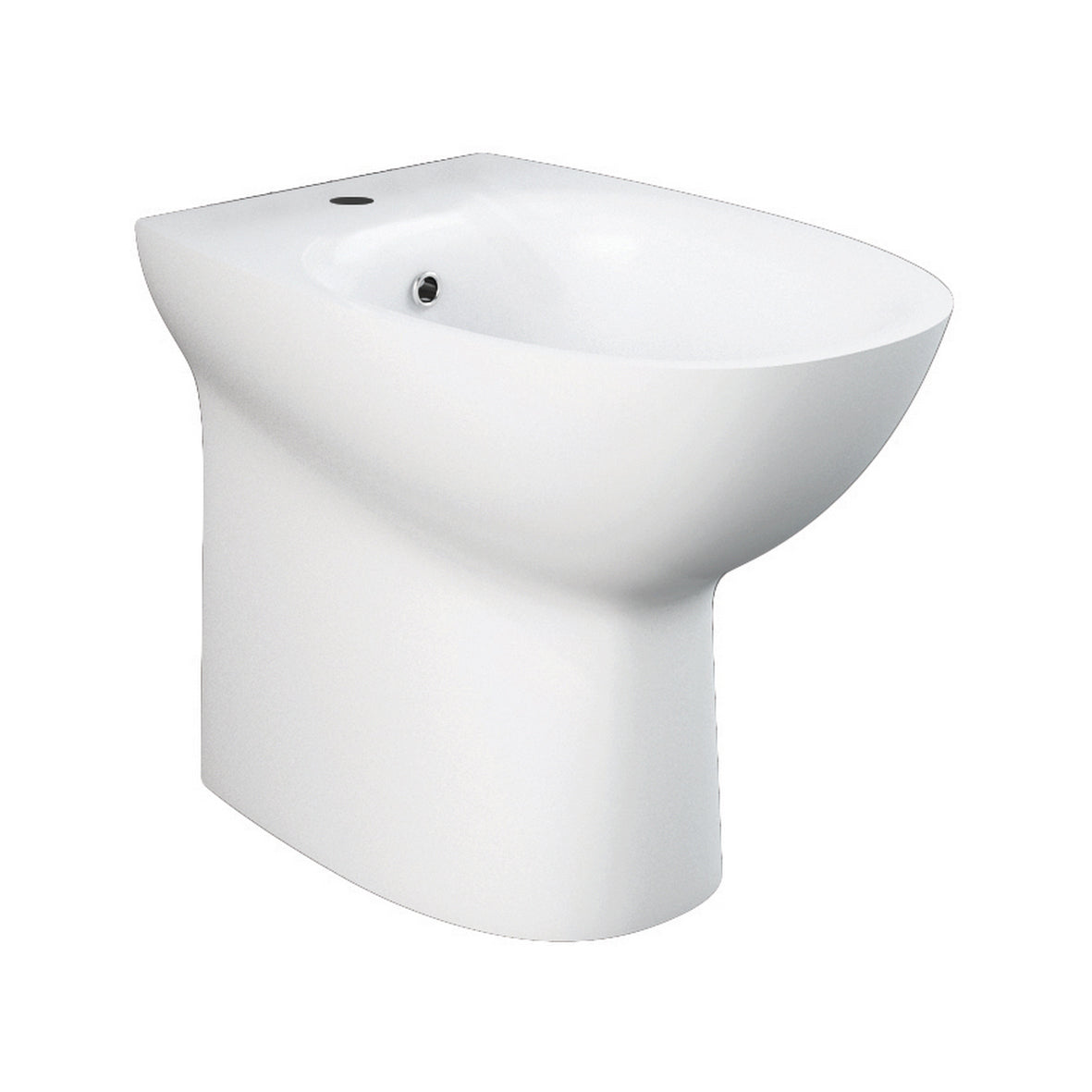 Bidet filomuro/distanziato RAK serie Astria 52x36,5x42 cm - Bianco