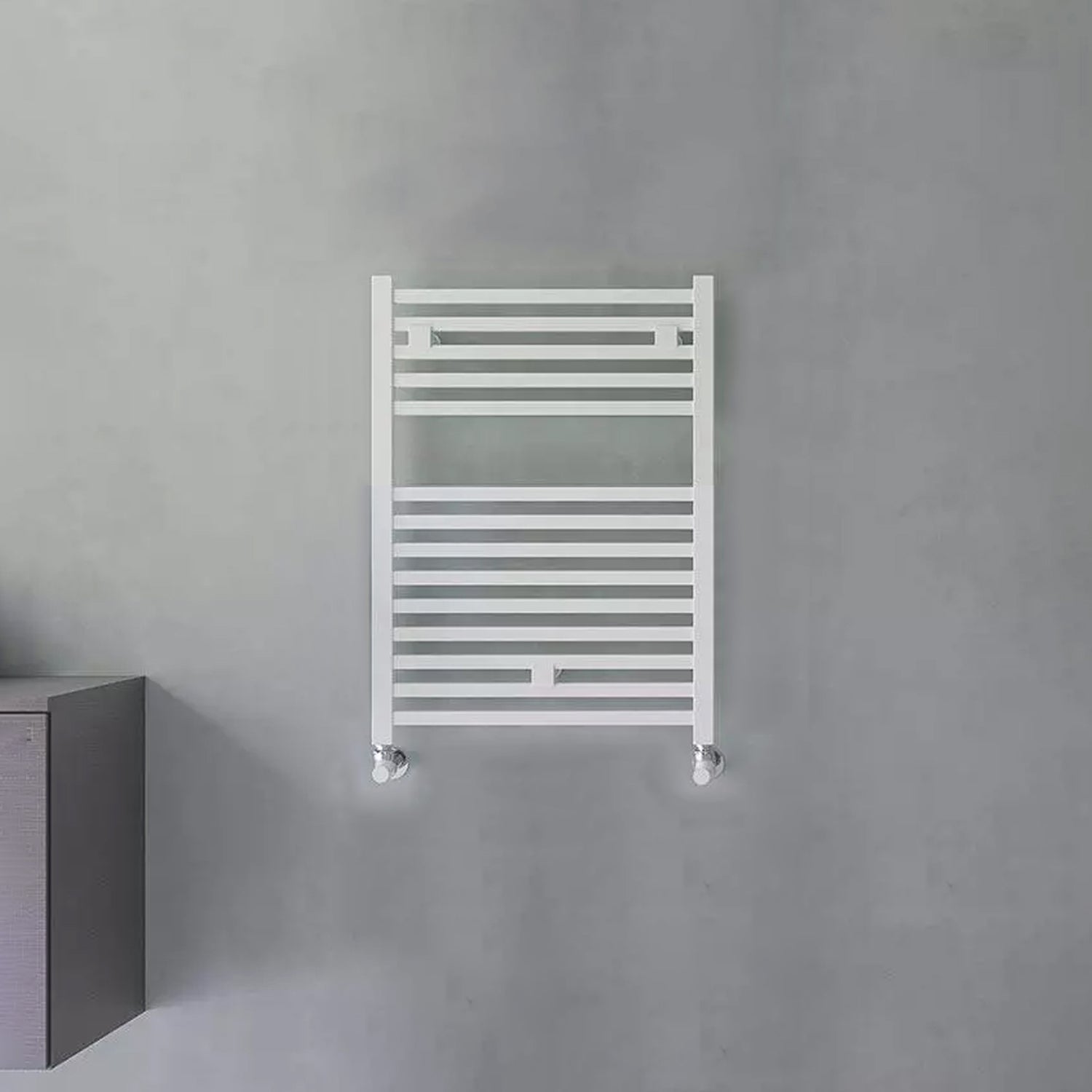 Termoarredo idraulico modello Todi di Lazzarini 690x500 - Bianco by CeramicStore | Lo specialista del tuo bagno