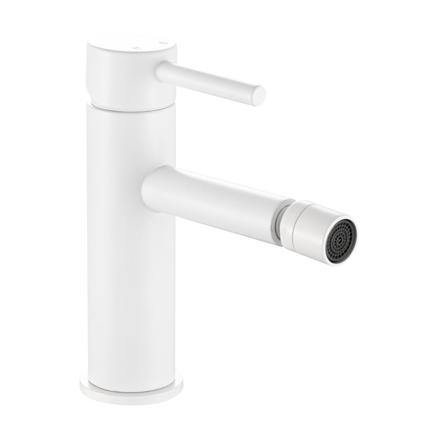 Miscelatore bidet serie Moon in ottone bianco opaco by CeramicStore | Lo specialista del tuo bagno