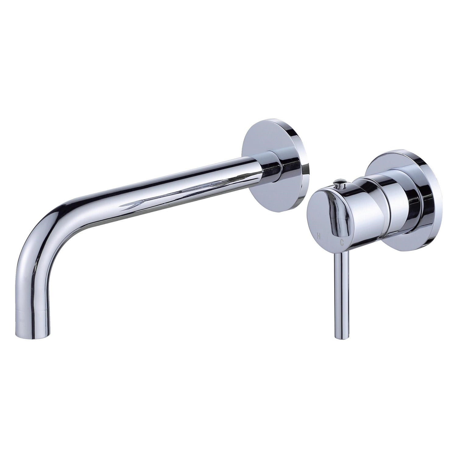 Miscelatore lavabo incasso serie Moon in ottone cromato by CeramicStore | Lo specialista del tuo bagno